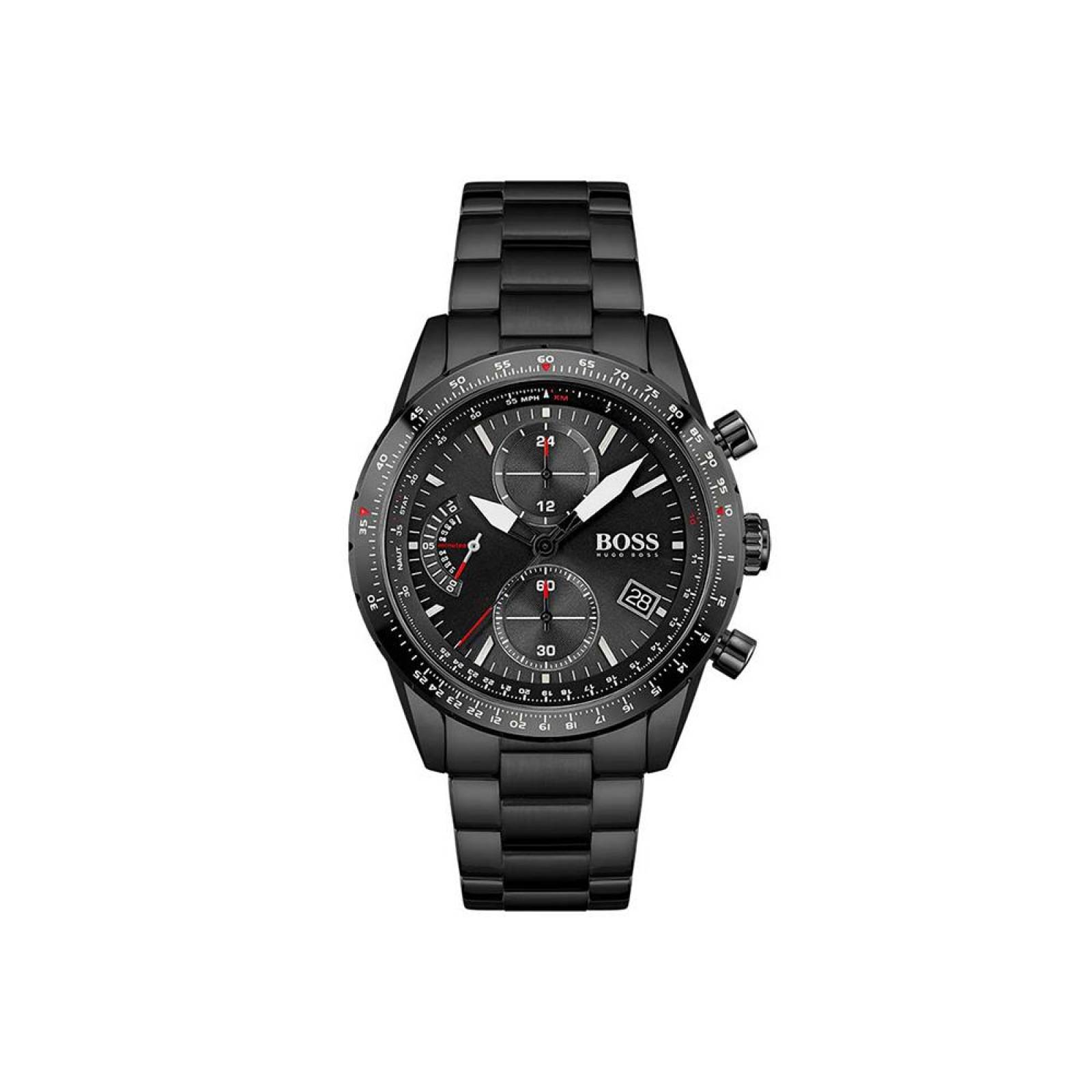 Reloj Hugo Boss Hombre Pilot Edition Ch Negro 1513854 - S007 