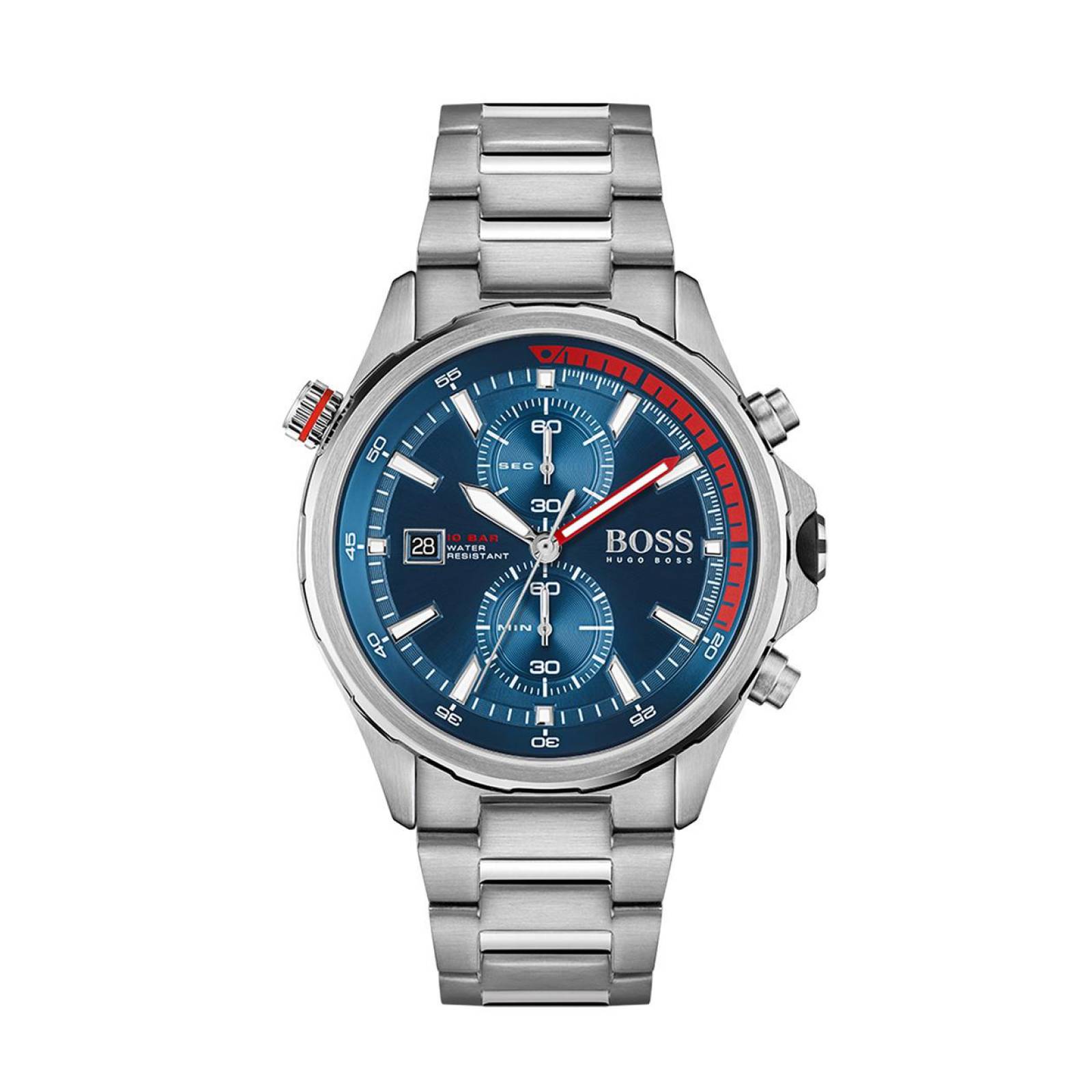 Reloj Hugo Boss Hombre Acero Inoxidable 1513823 Globetrotter