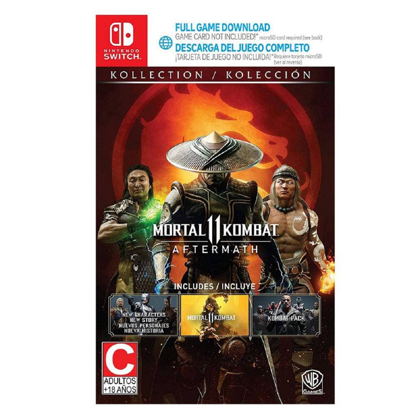 Mortal Kombat 11 Aftermath Nintendo Switch - S010 