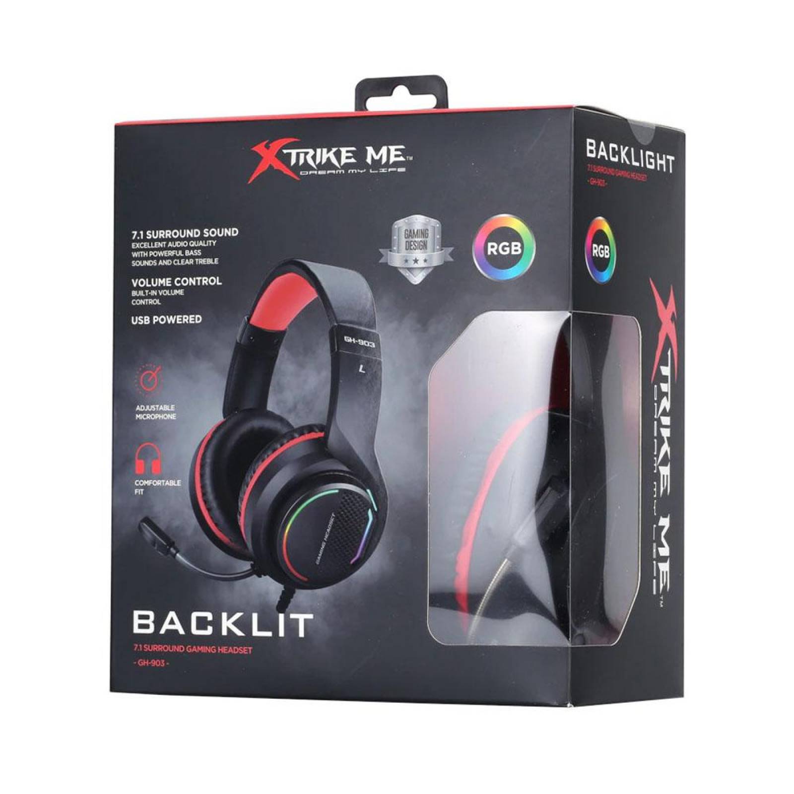 Audífono Headset Gamer Alámbrico Xtrike Me Gh-903 - S010 