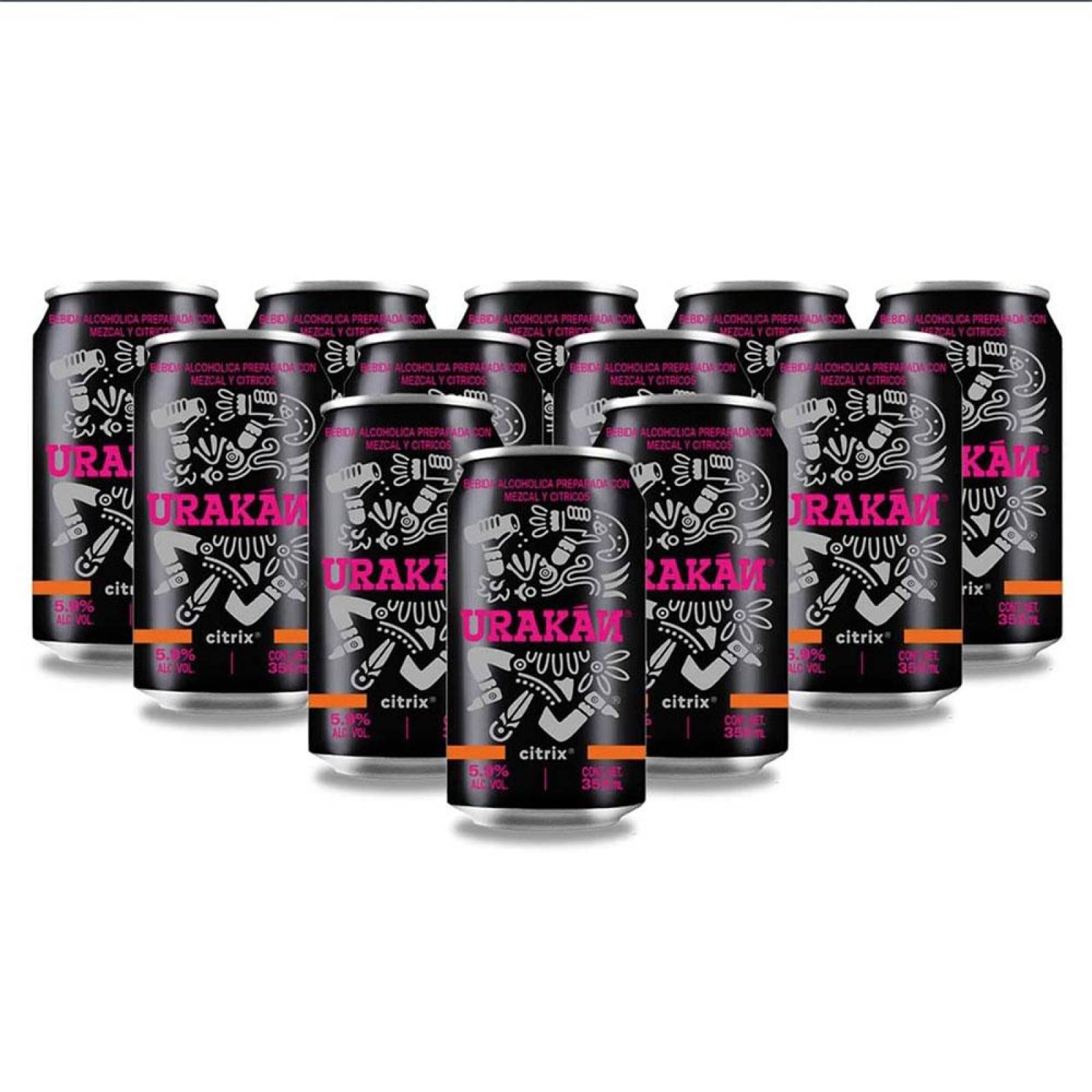 Bebida de Mezcal Urakán Citrix 12 Pack - S008 