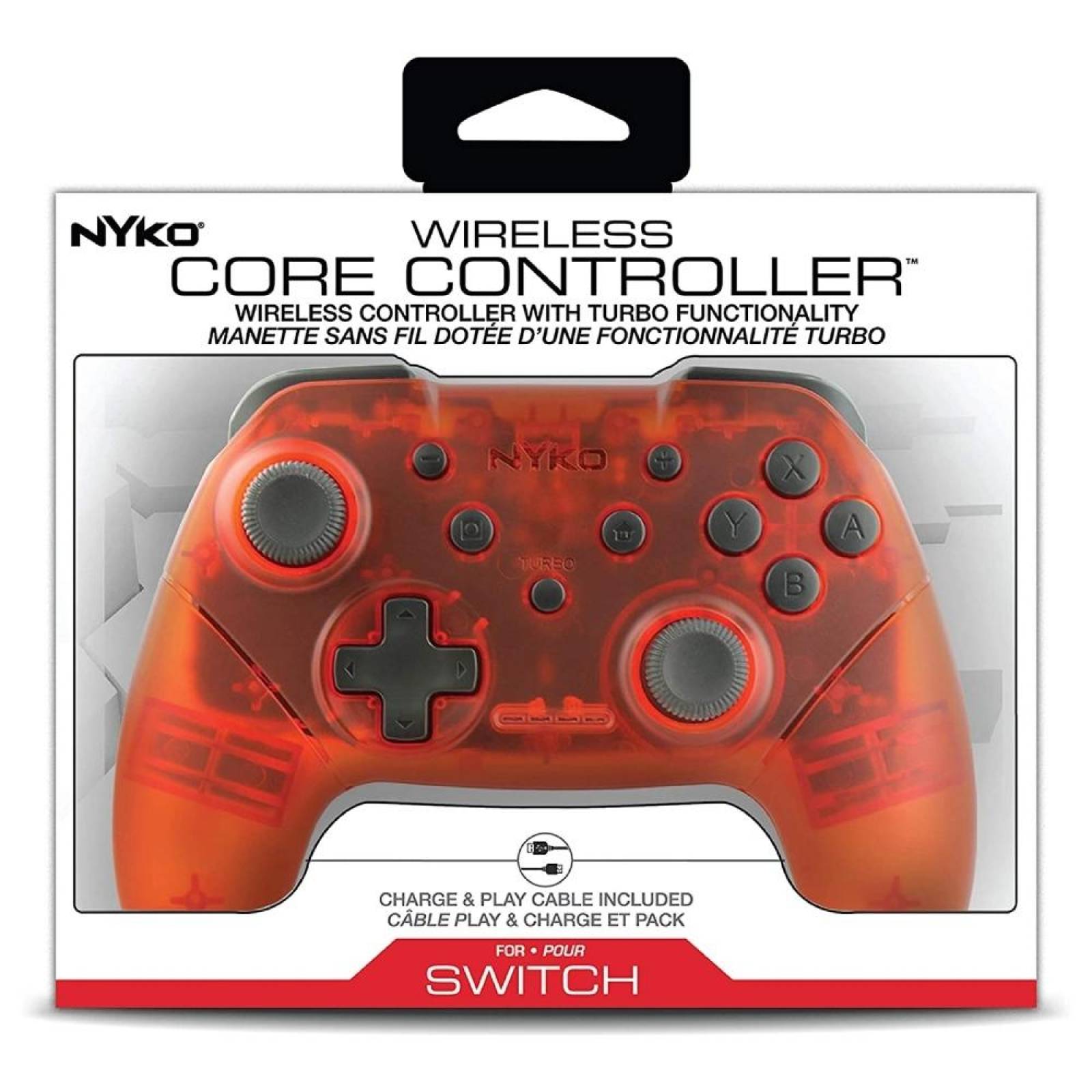 Control Nyko Inalámbrico Rojo Para Nintendo Switch - S001 