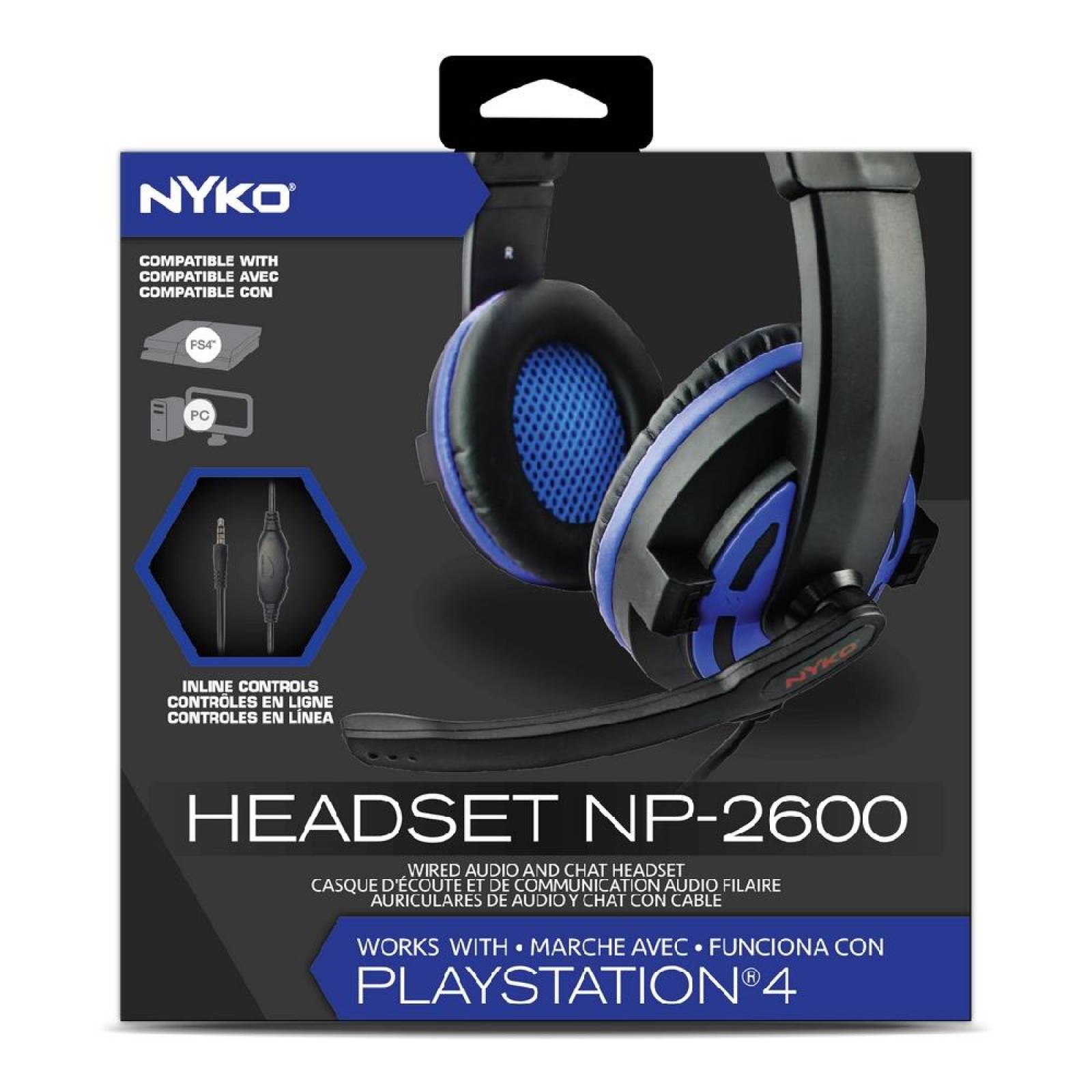 Audífonos Nyko Np-2600 Para Playstation 4 - S001