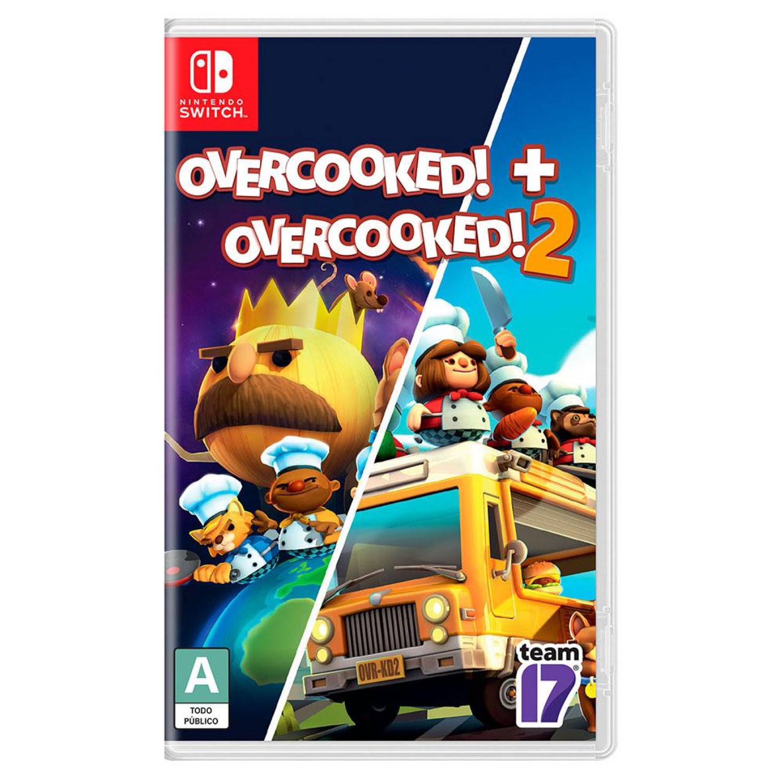 Overcooked! & Overcooked! 2 Nintendo Switch - S010 