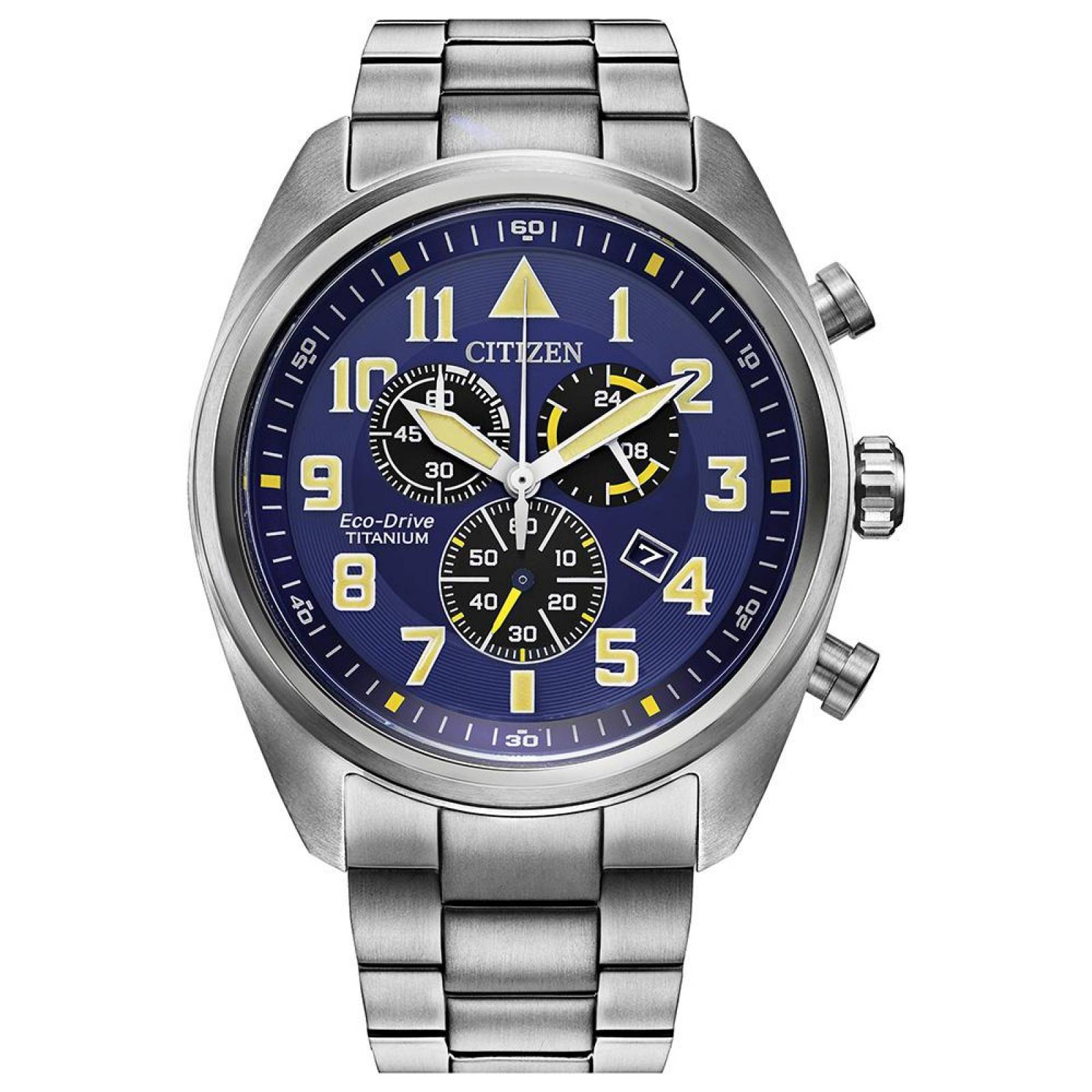 Reloj Citizen Eco-Drive Wknd Sport Titanio AT2480-57L Hombre 