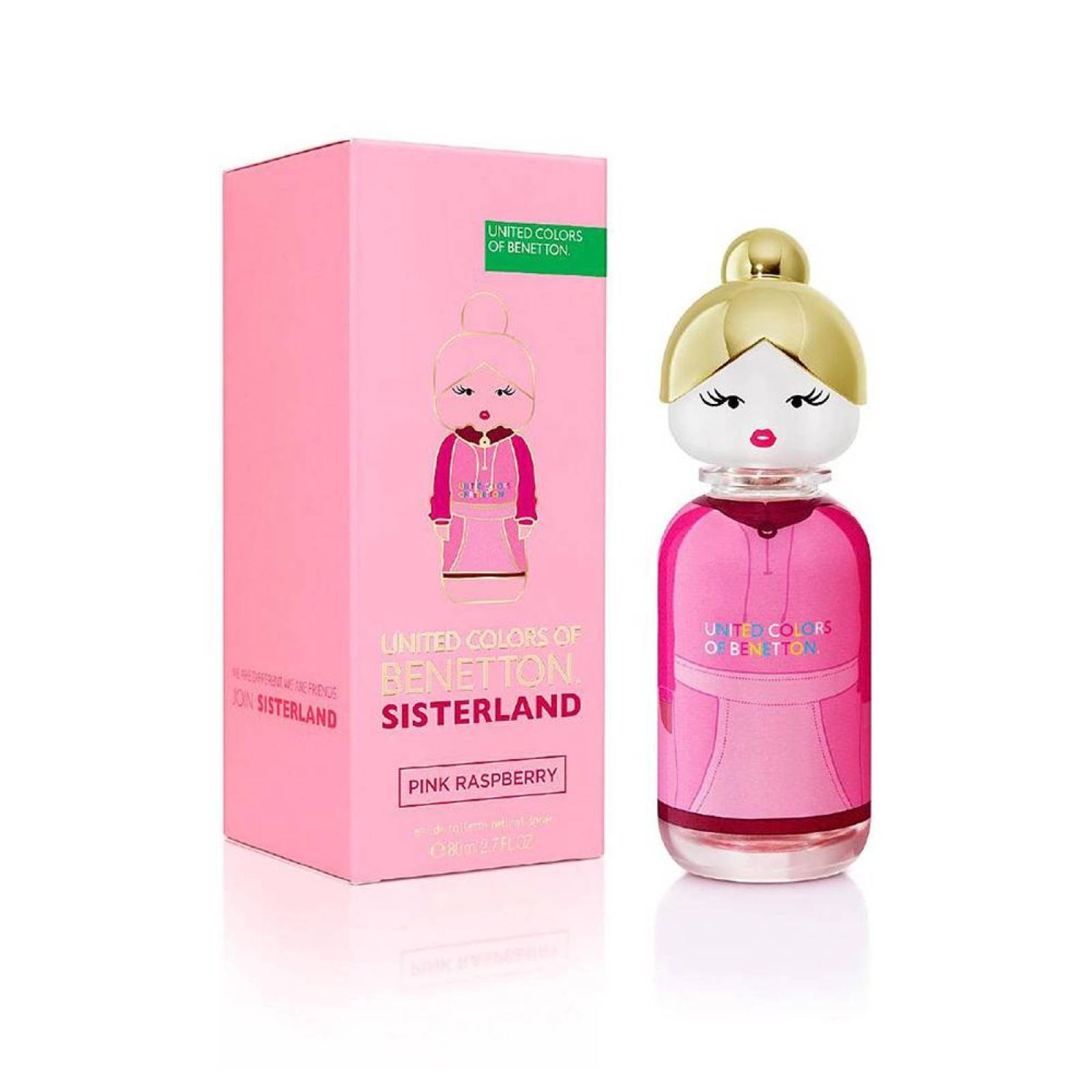 Benetton Sisterland Pink Raspberry 80ml EDT Para Mujer 
