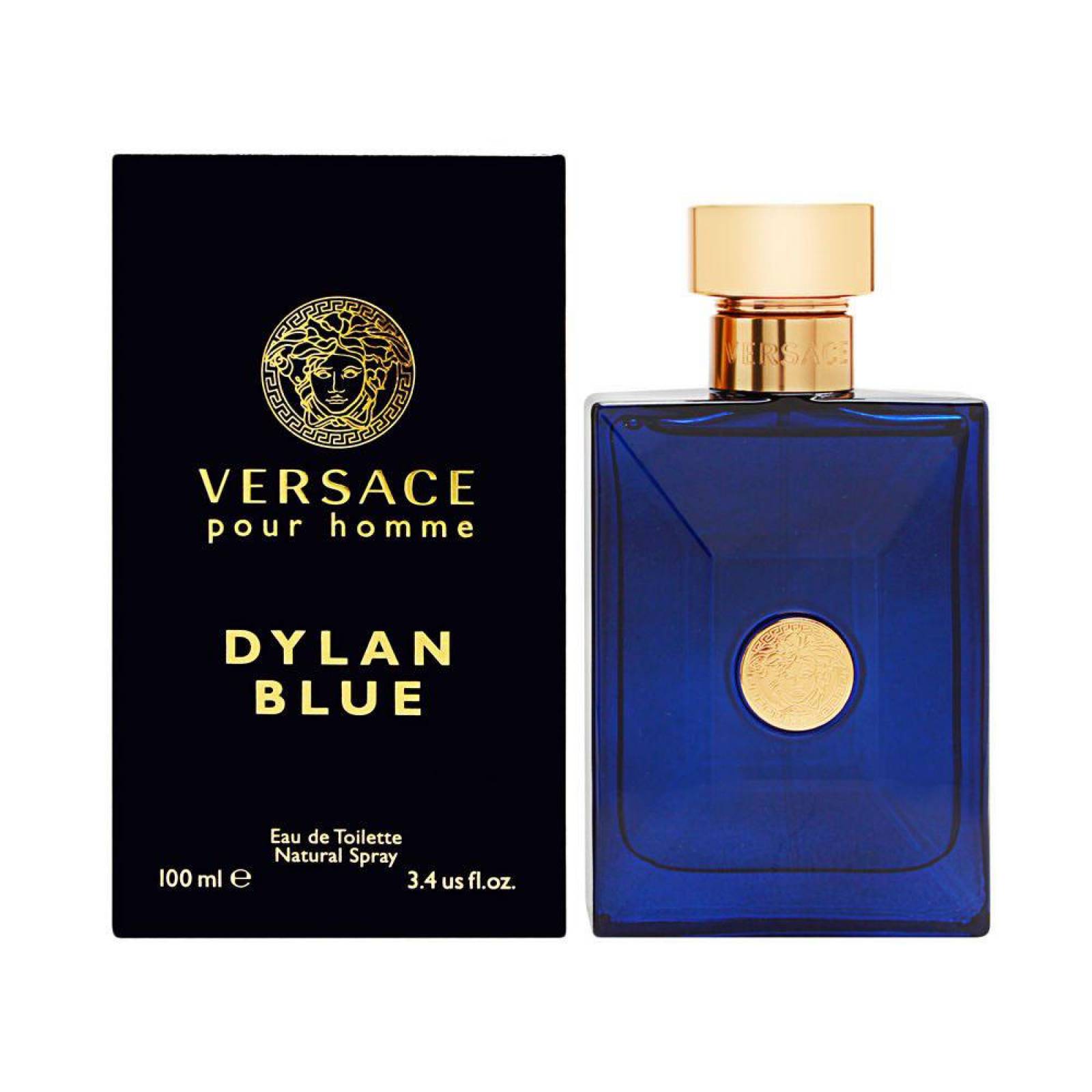 Versace Dylan Blue 100ml Eau de Toilette Para Hombre 