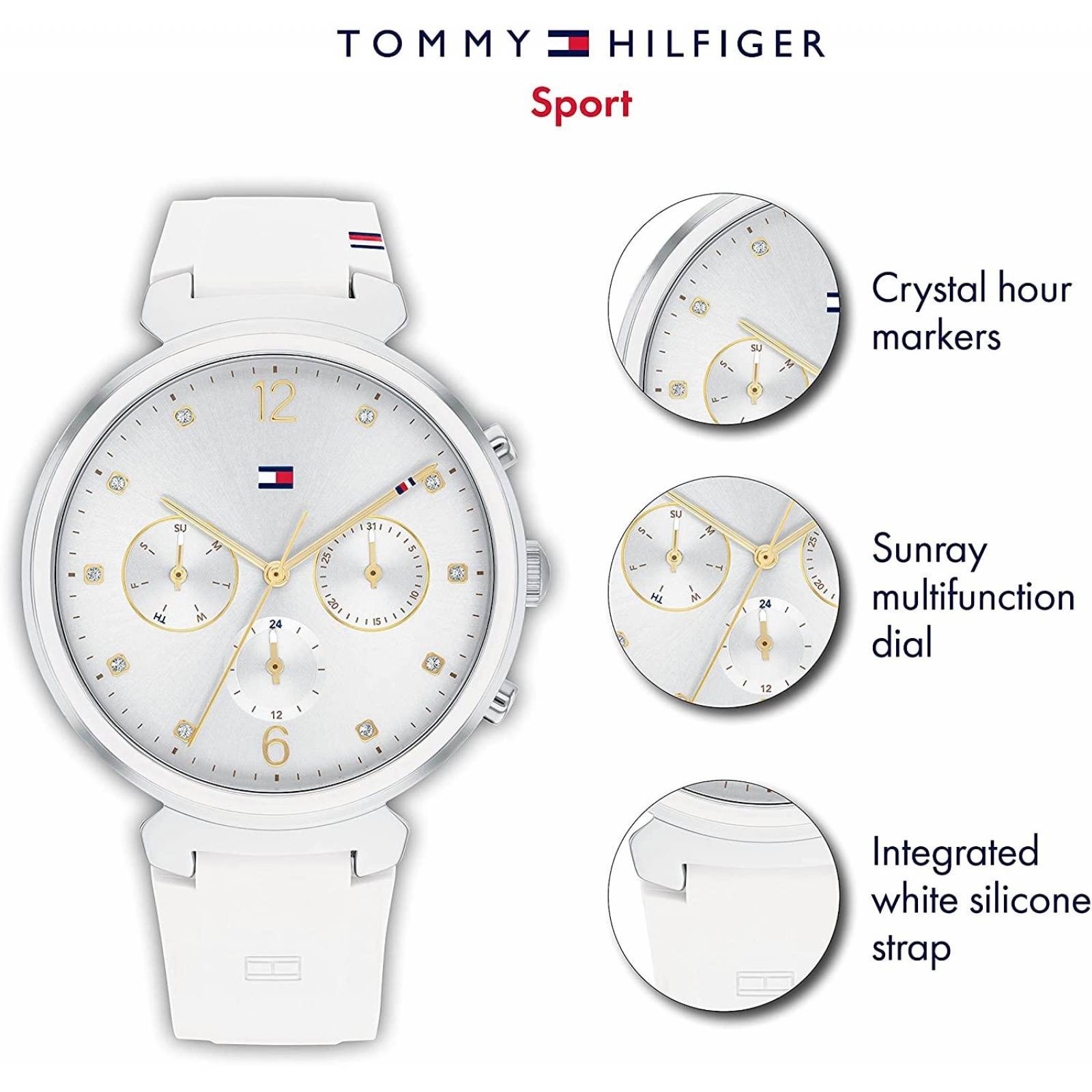 Reloj Tommy Hilfiger Dama Color Blanco 1782342 - S023 