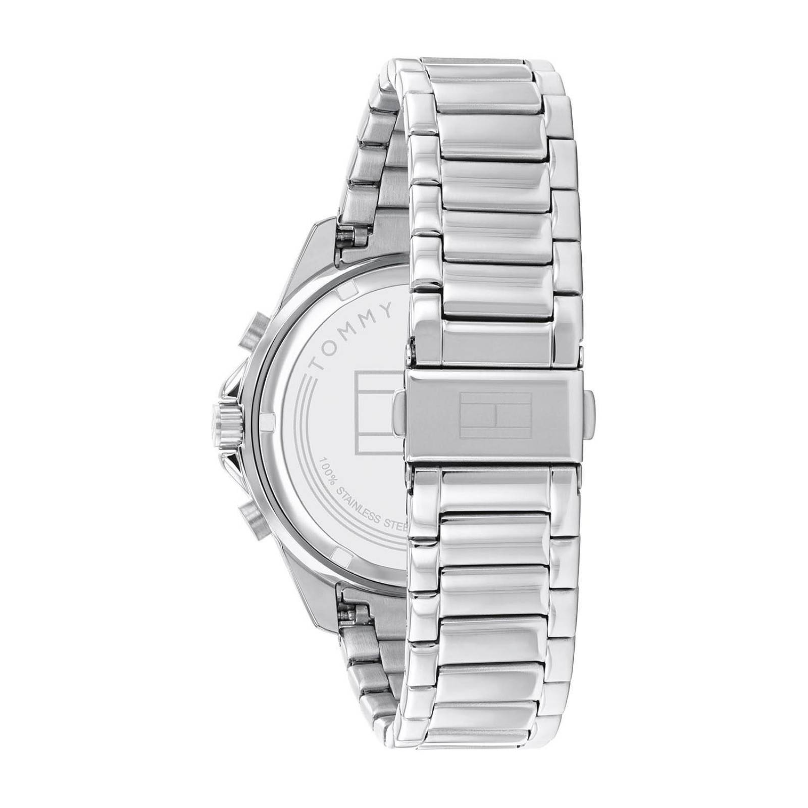 Reloj Tommy Hilfiger Caballero Color Plateado 1791857 - S023 