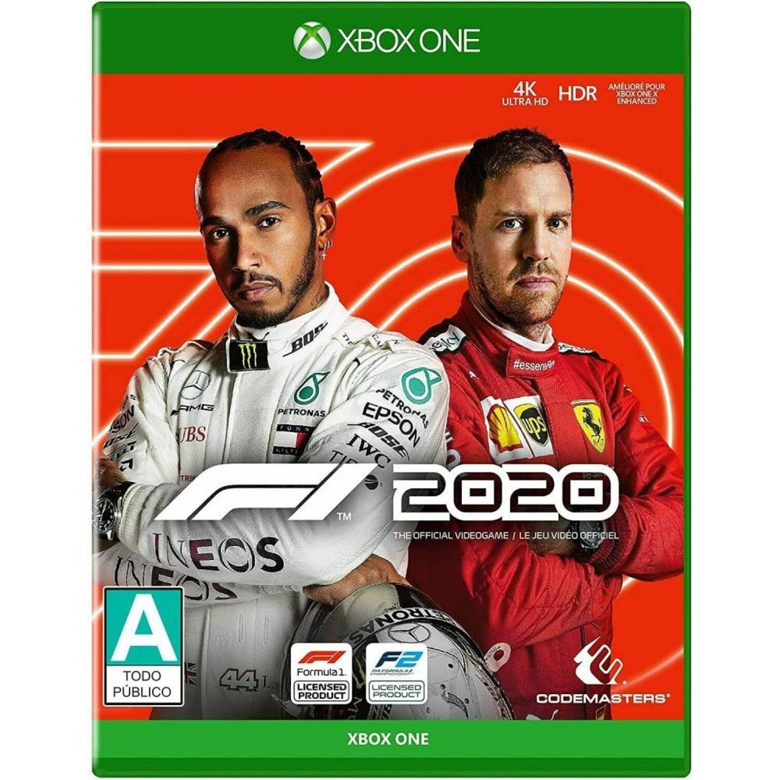 F1 2020 Videjuego Xbox One - S001 