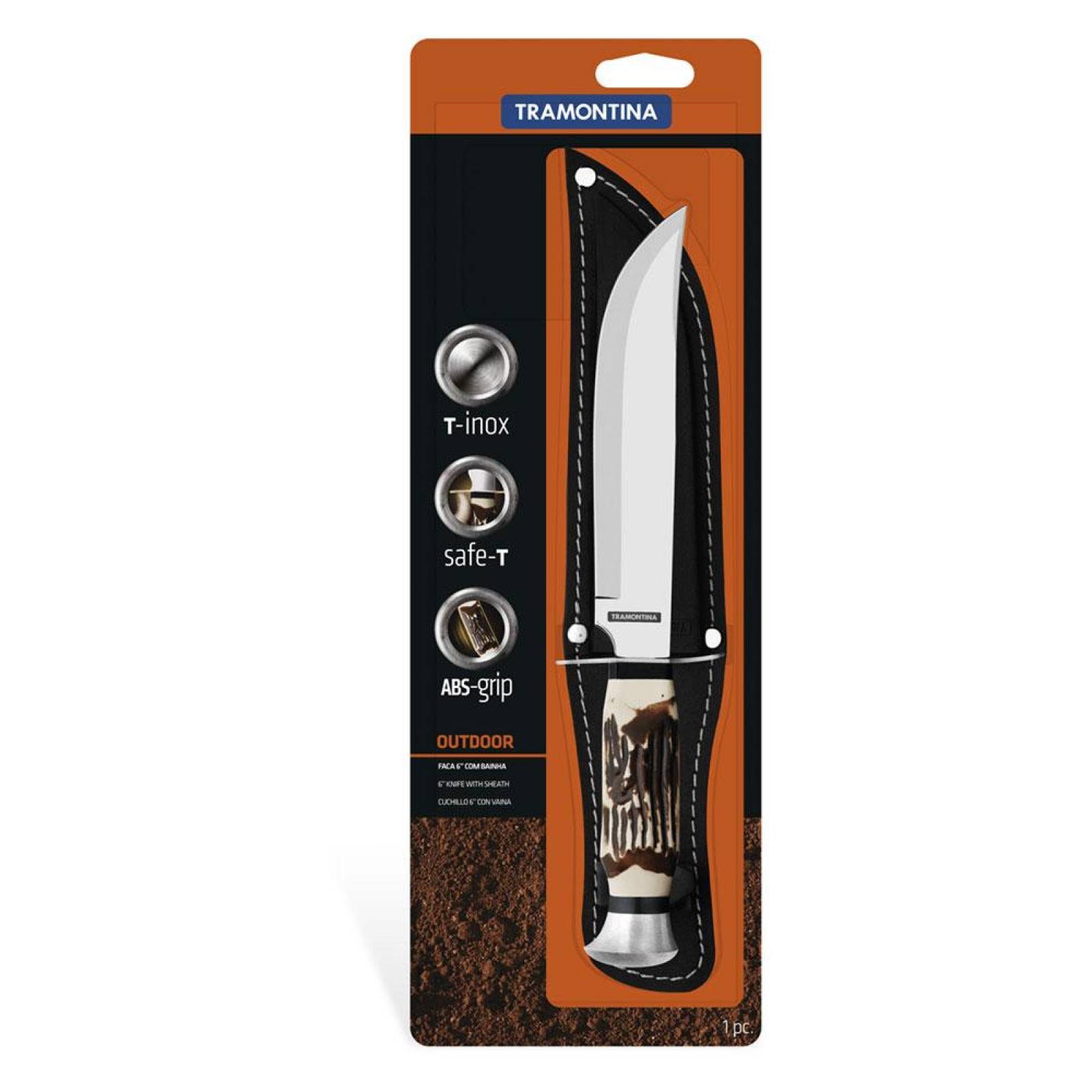 Cuchillo Deportivo Tramontina Sport 6" 26045106 - S028