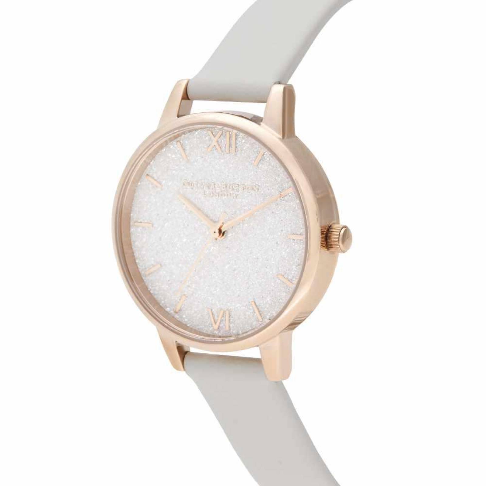 Reloj Olivia Burton Mujer Cuero OB16GD50 Glitter Dial 