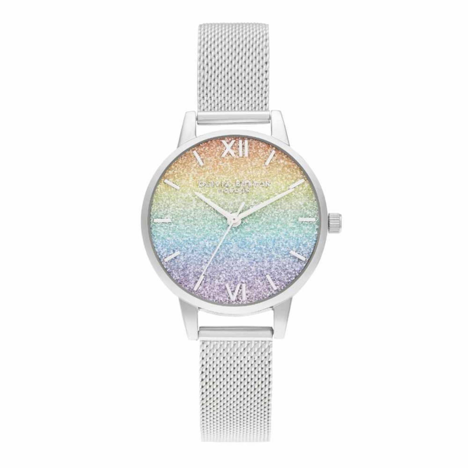 Reloj Olivia Burton Mujer Acero inoxidable OB16GD69 Rainbow 