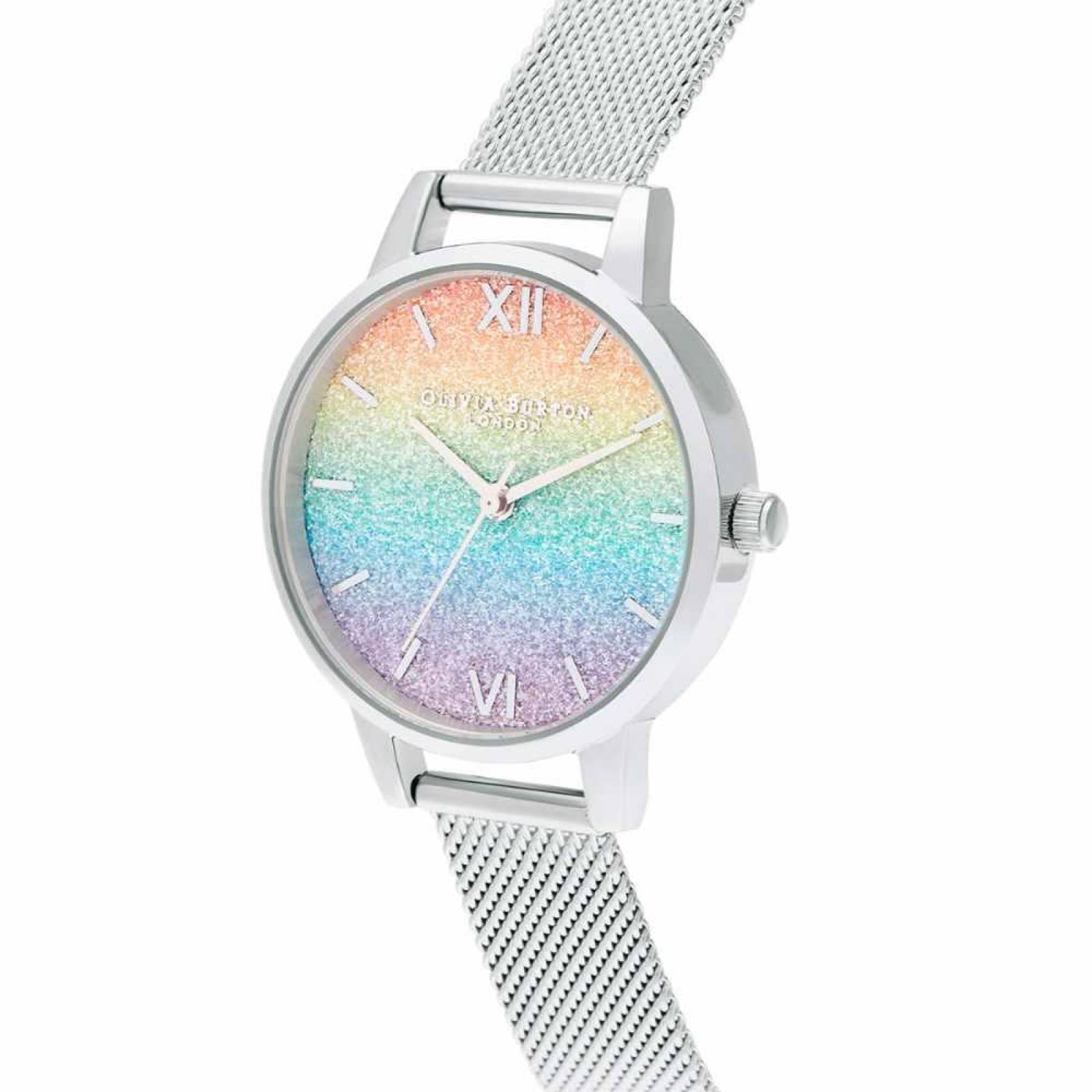 Reloj Olivia Burton Mujer Acero inoxidable OB16GD69 Rainbow 
