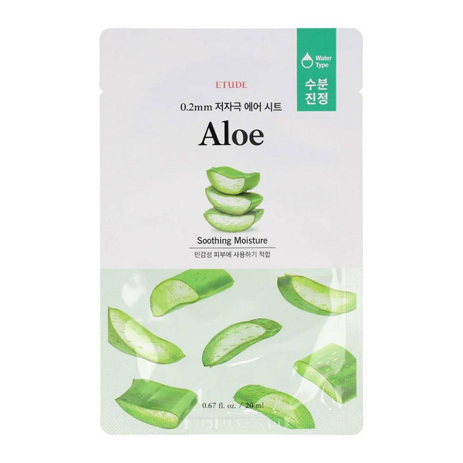 Mascarilla De Aloe Etude House Therapy Air Mask - S019 
