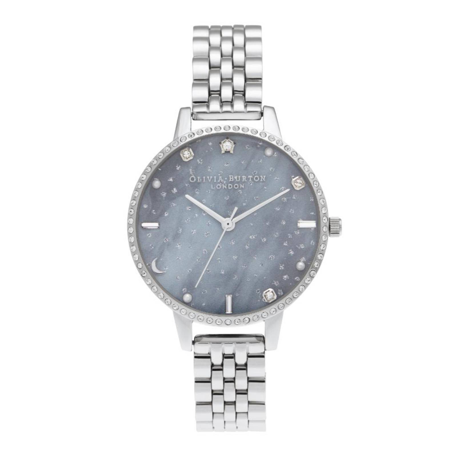 Reloj Olivia Burton Mujer Cristales OB16GD65 Celest 