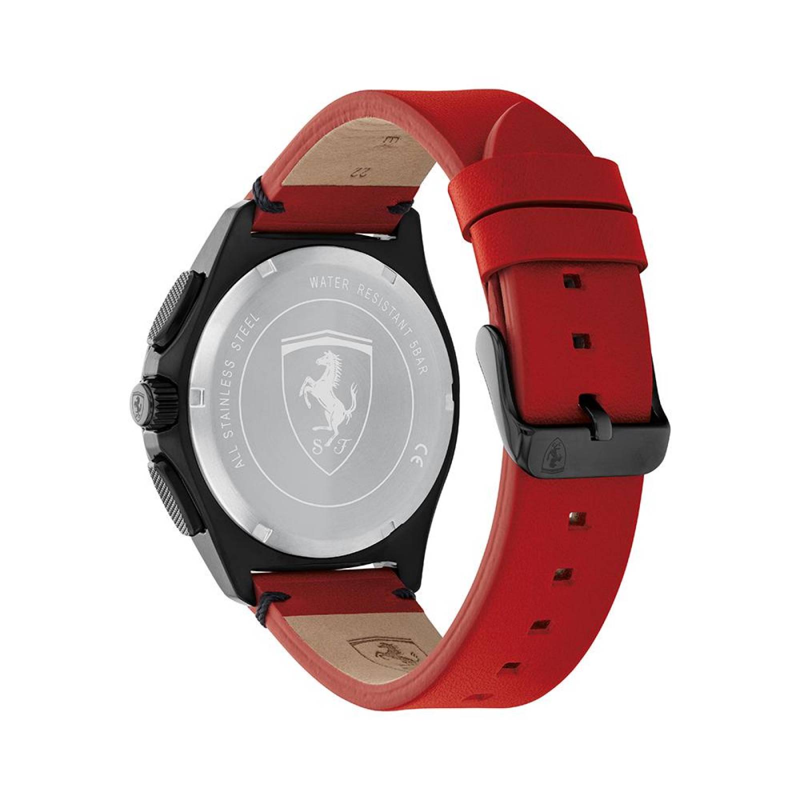 Reloj Ferrari Hombre Pilota Evo Rojo 0830880 - S007
