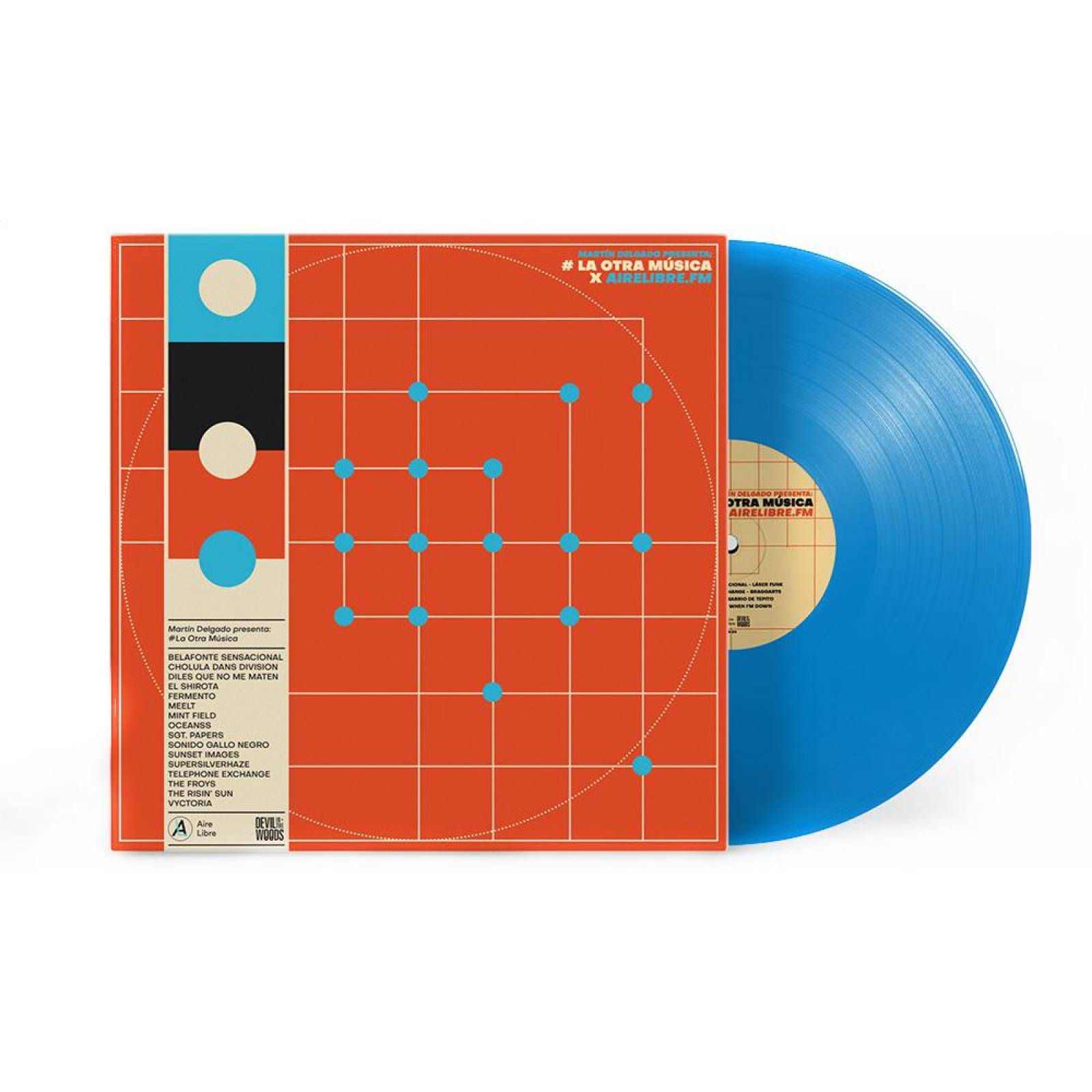 Varios Artistas Martín Delgado presenta LP Vinyl - S026 