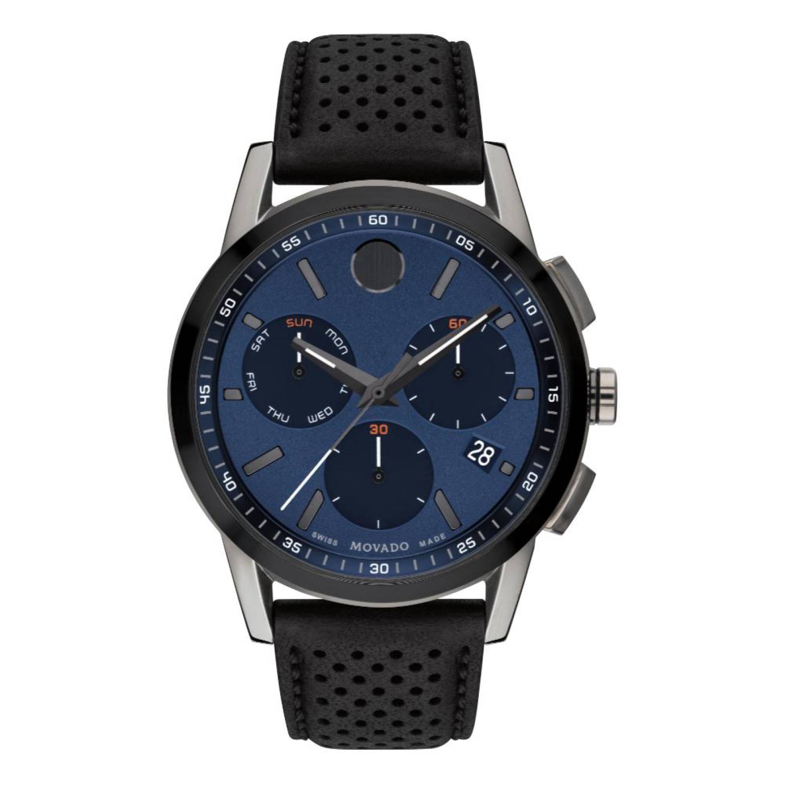 Reloj Movado Hombre Cuero 0607561 Museum 