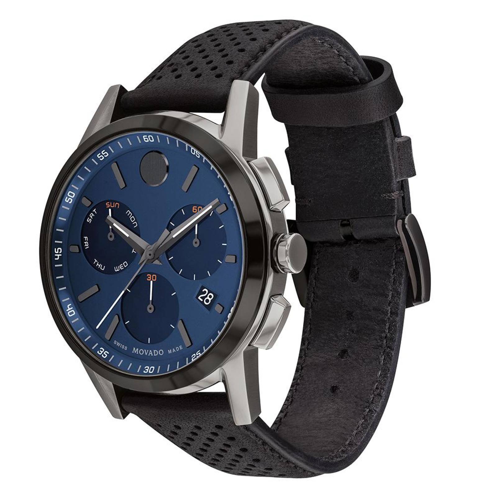 Reloj Movado Hombre Cuero 0607561 Museum 