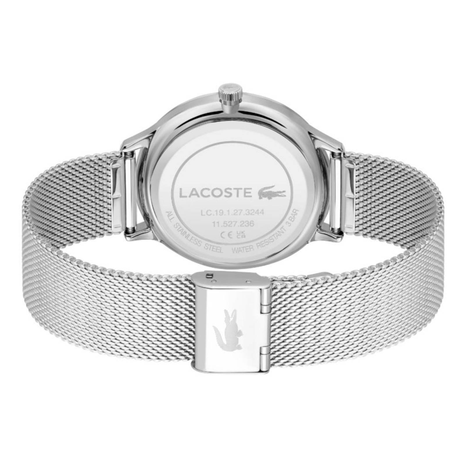 Reloj Lacoste Hombre Acero Inoxidable 2011228 Lacoste Club
