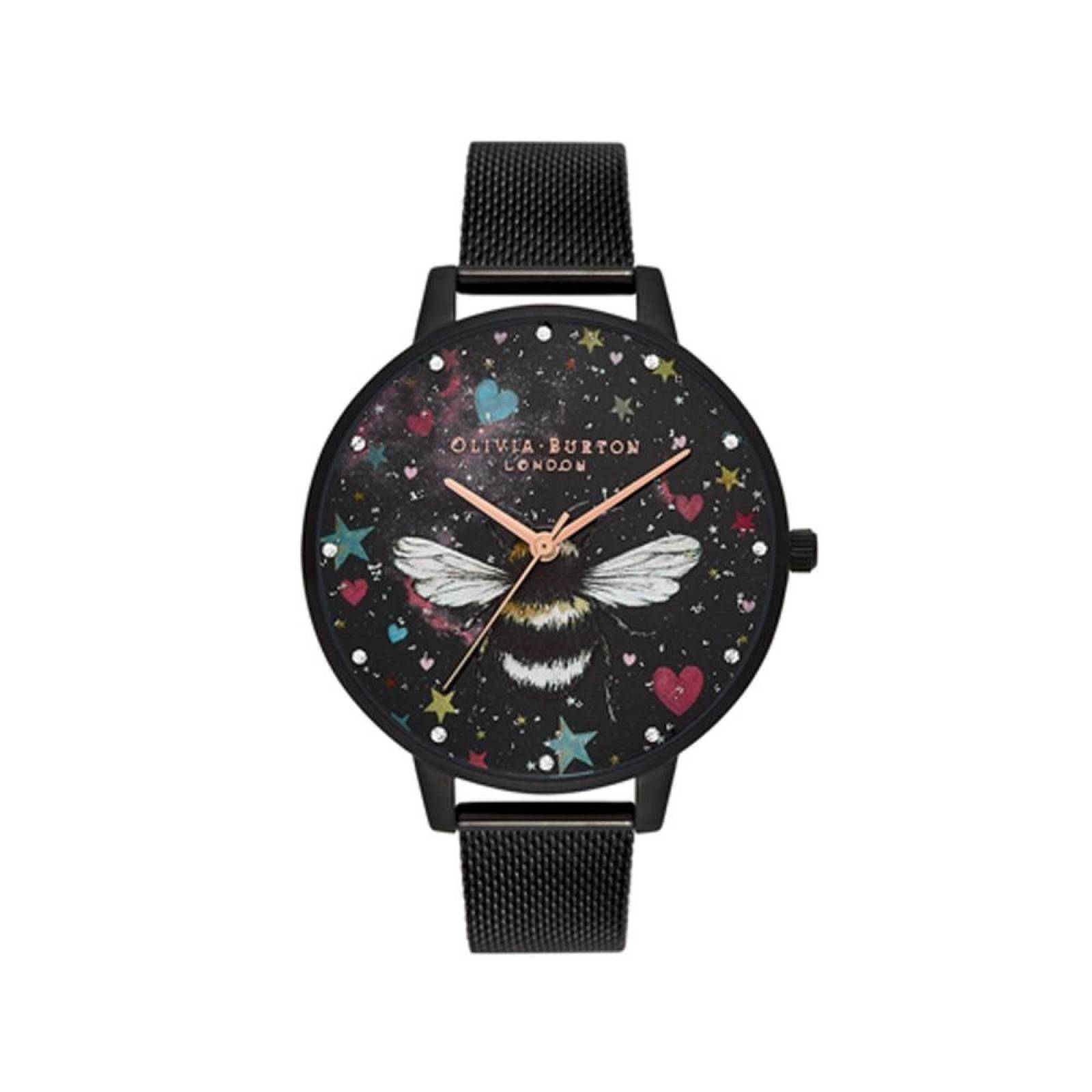 Reloj Olivia Burton Dama Night Garden Negro OB16WG87 - S007 