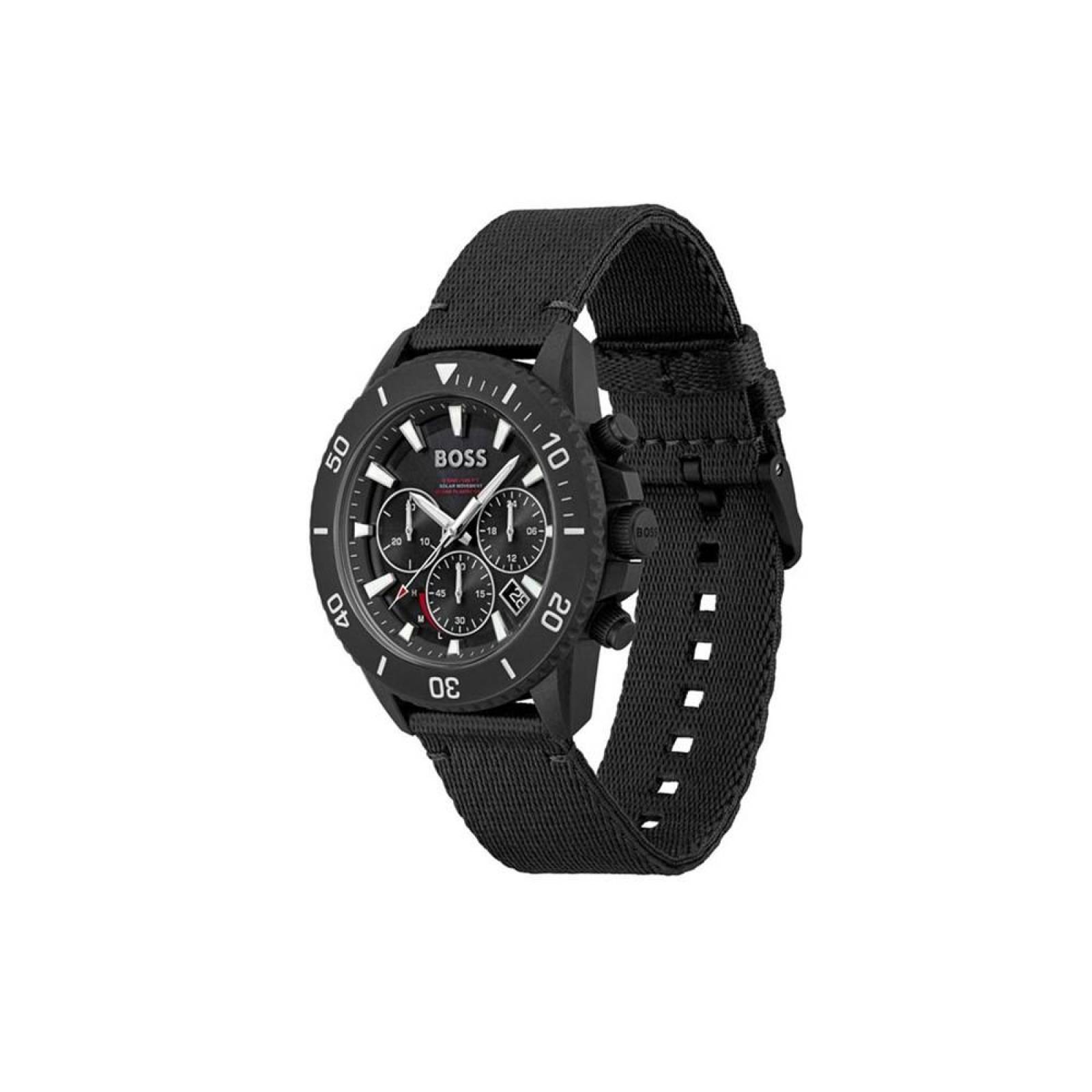 Reloj Hugo Boss Hombre Tela 1513918 Admiral 