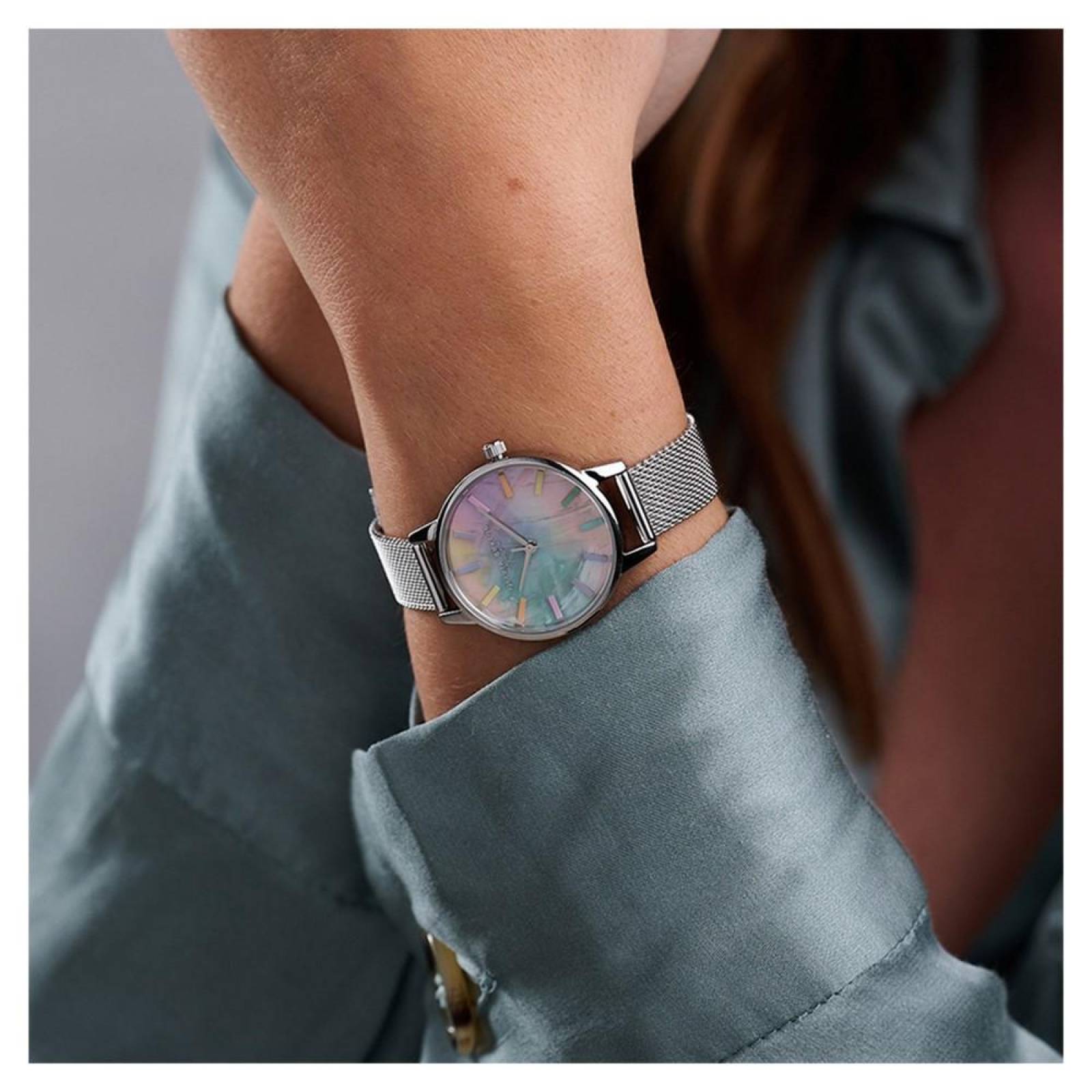 Reloj Olivia Burton Mujer Acero Inoxidable OB16RB26 Rainbow 