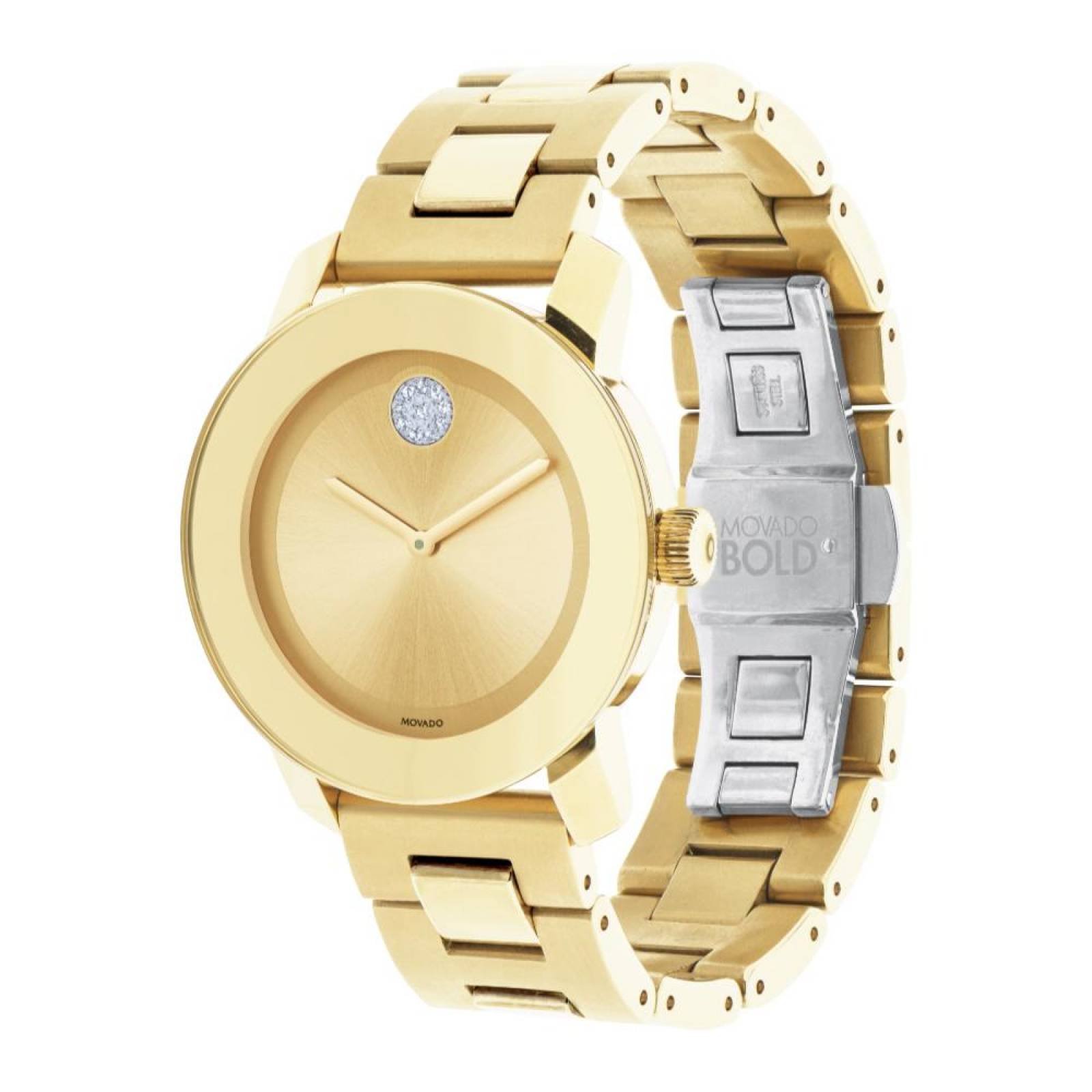 Reloj Movado Mujer Acero Inoxidable 3600104 Bold 