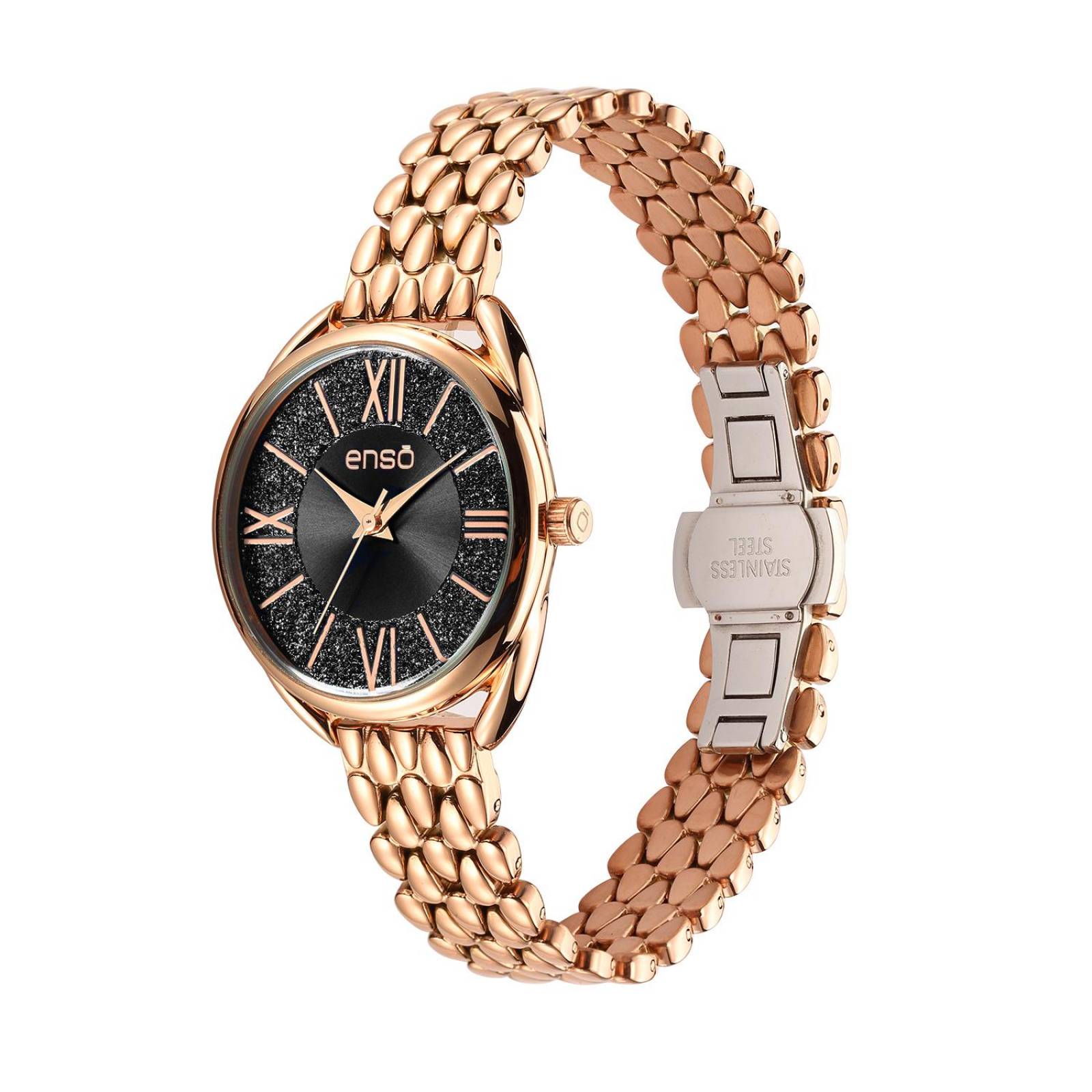 Reloj Enso Casual Oro Rosa EW1043L2 Para Mujer 