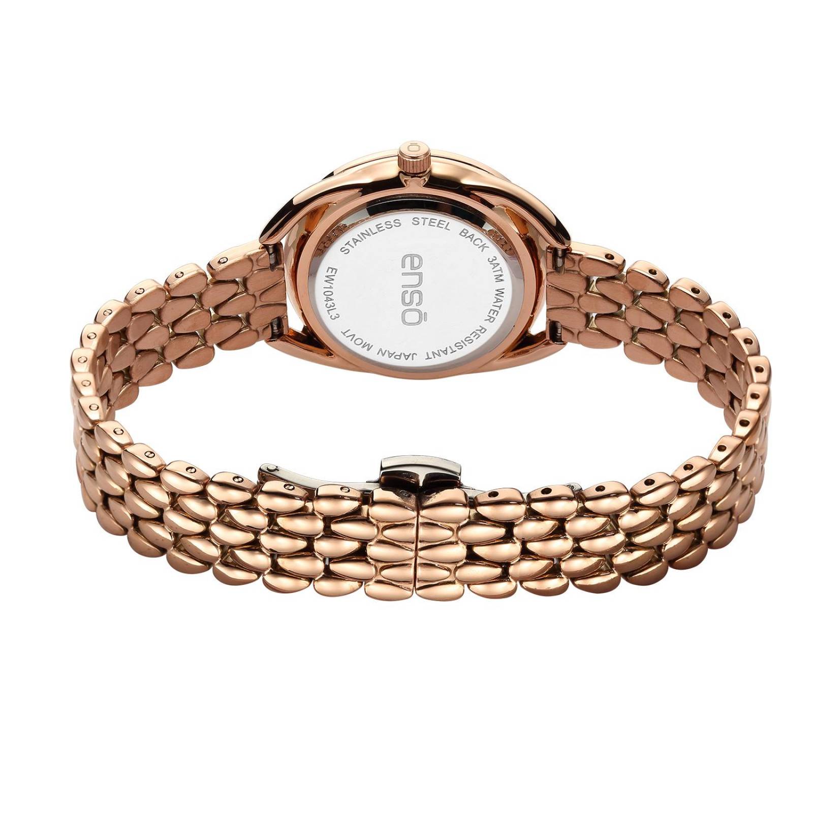 Reloj Enso Casual Oro Rosa EW1043L2 Para Mujer 