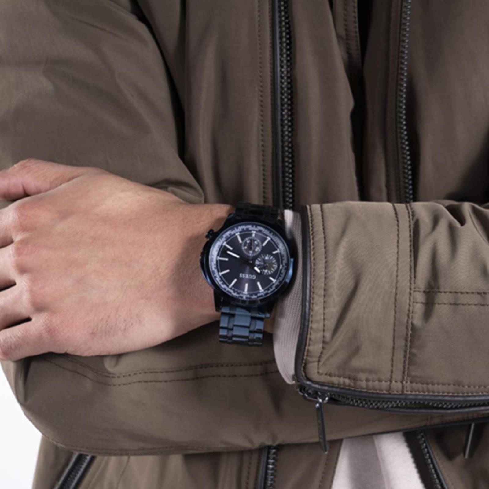 Reloj Guess Spec Azul GW0490G4 De Acero inoxidale Hombre