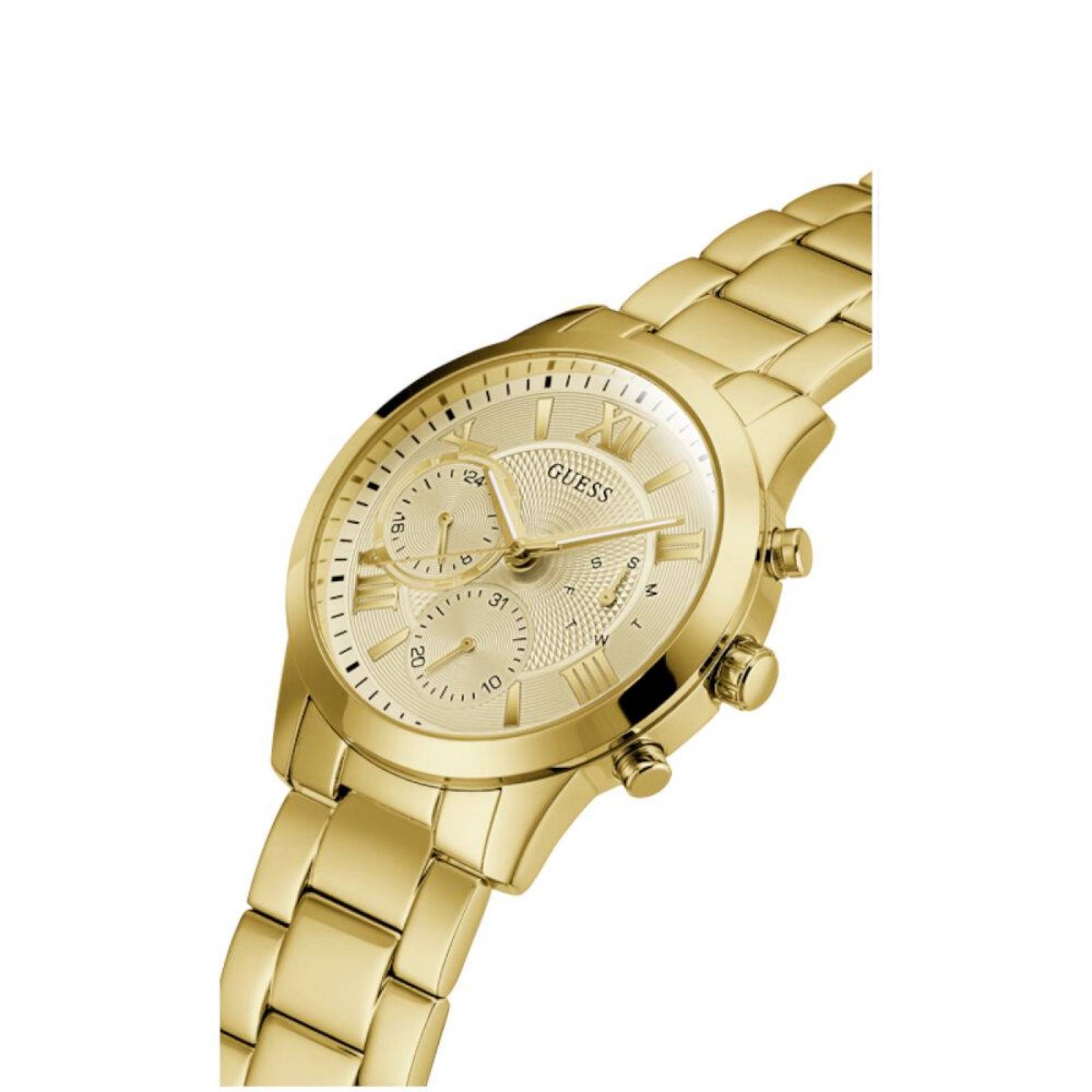 Reloj Guess Solar Dorado W1070L2 De Acero inoxidale Mujer