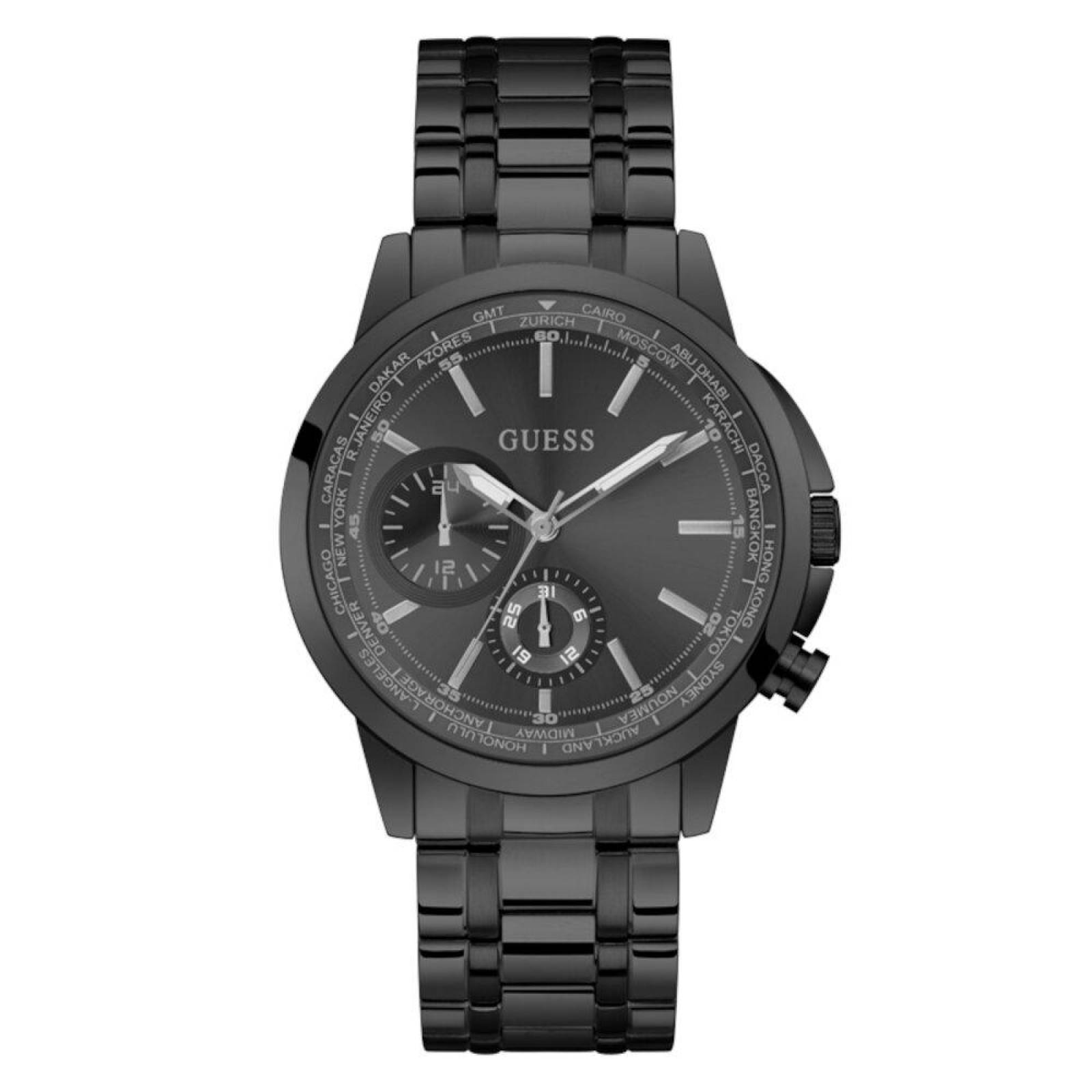 Reloj Guess Spec Negro GW0490G3 De Acero inoxidale Hombre