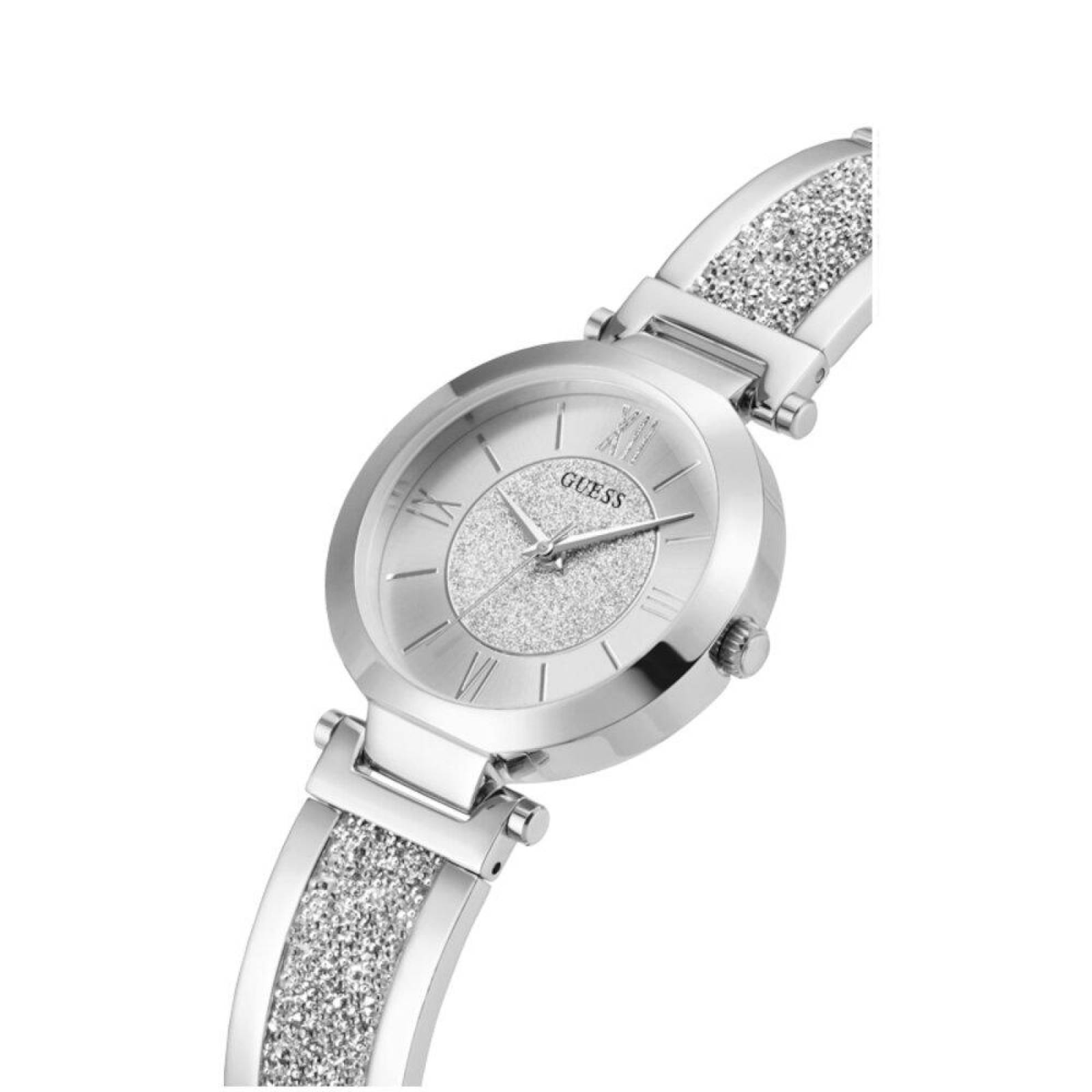 Reloj Guess Aurora Plateado W1288L1 De Acero inoxidale Mujer