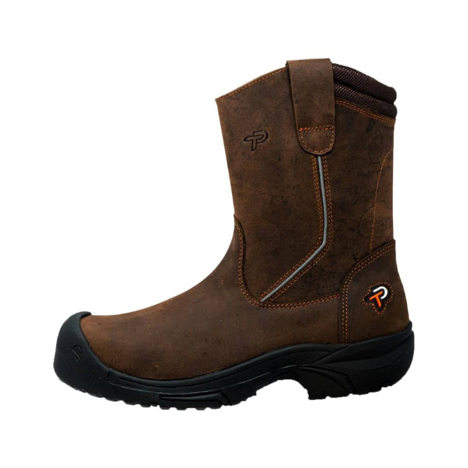 Calzado de Seguridad Tenpac Wellington Pro Café Hombre 