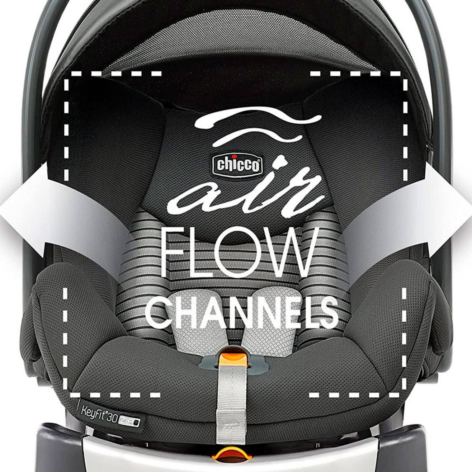 Autoasiento Porta Bebé Chicco Keyfit 30 Air Q - S009 