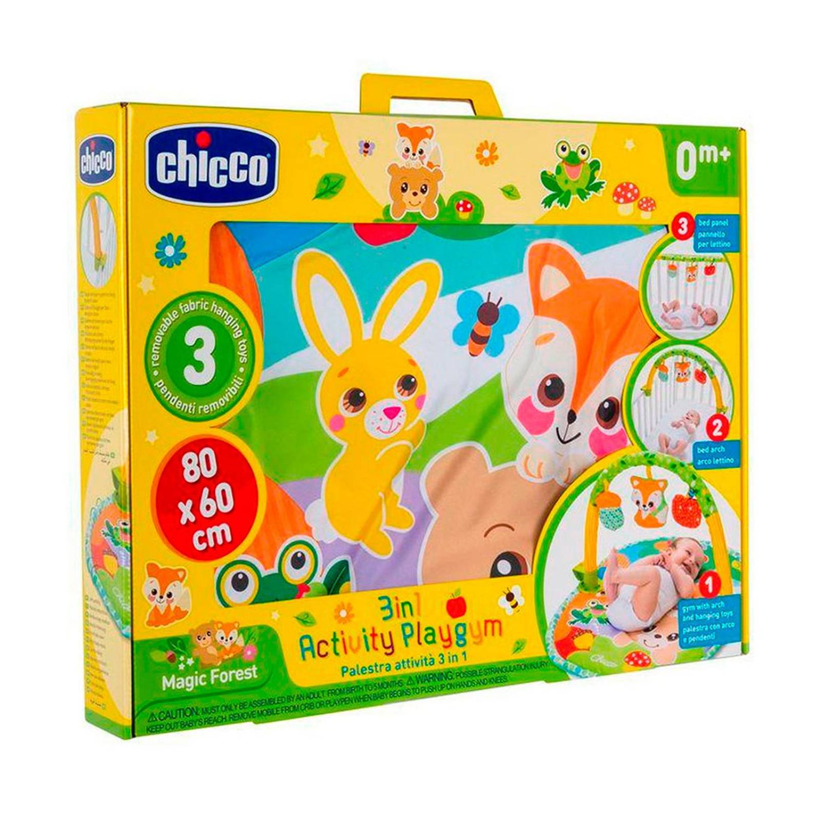 Gimnasio Para Bebé Chicco Bosque Mágico 3 en 1 - S009 