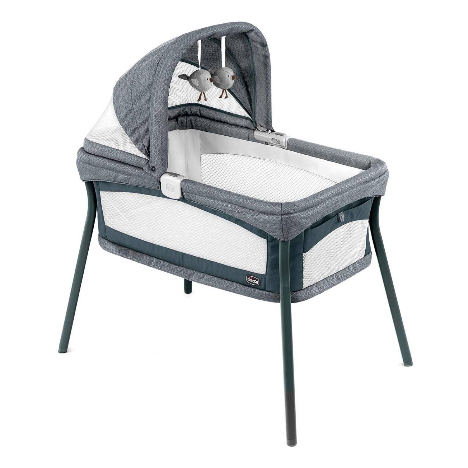 Cuna Moisés Chicco Viajera Lullago Poetic USA - S009 