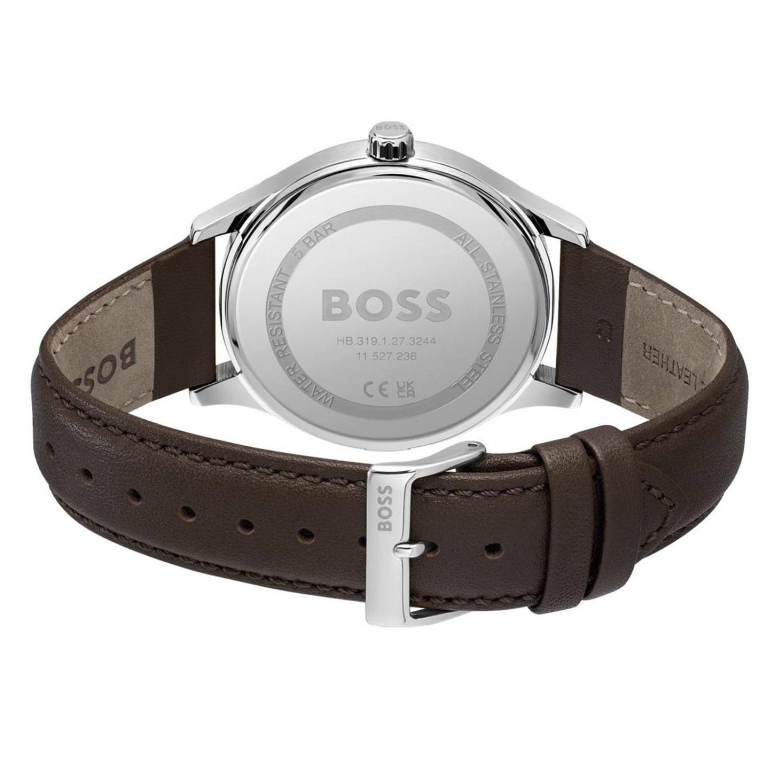 Reloj Hugo Boss Hombre Cuero 1513955 Elite 
