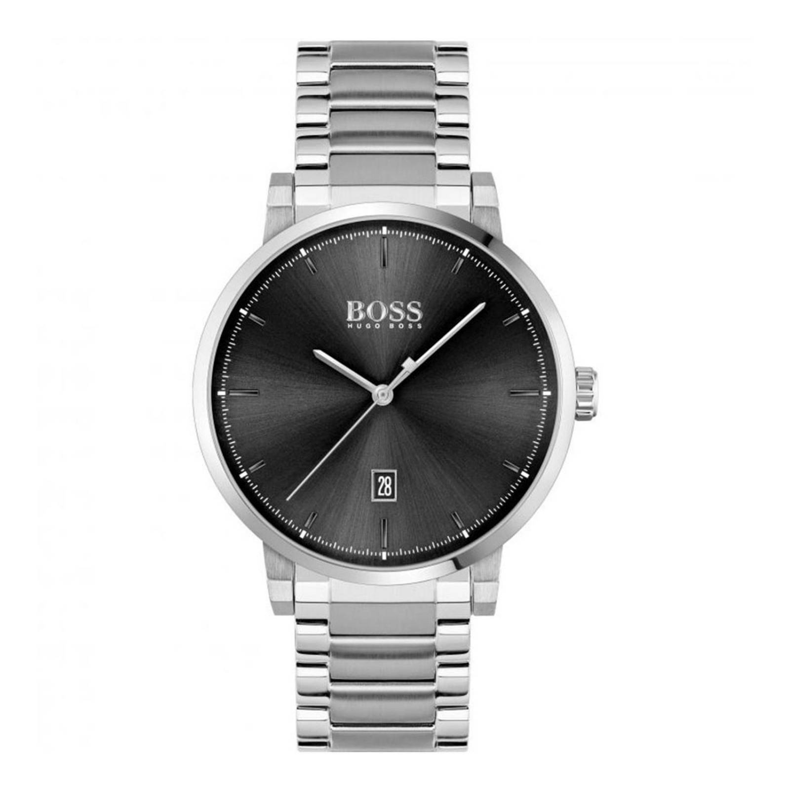 Set Reloj Tarjetero Hugo Boss Hombre Acero 1570146 Confiden