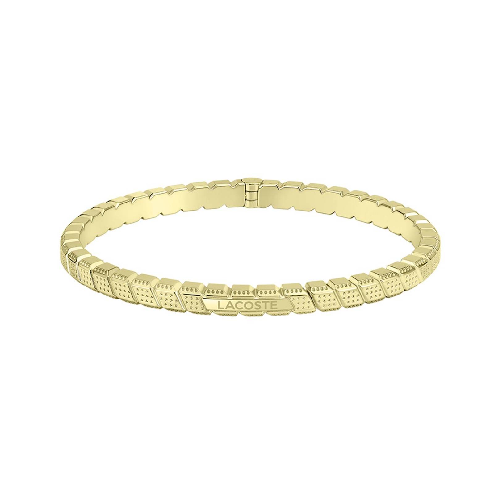 Pulsera Lacoste Dextra Acero Inoxidable 2040023 Para Mujer 