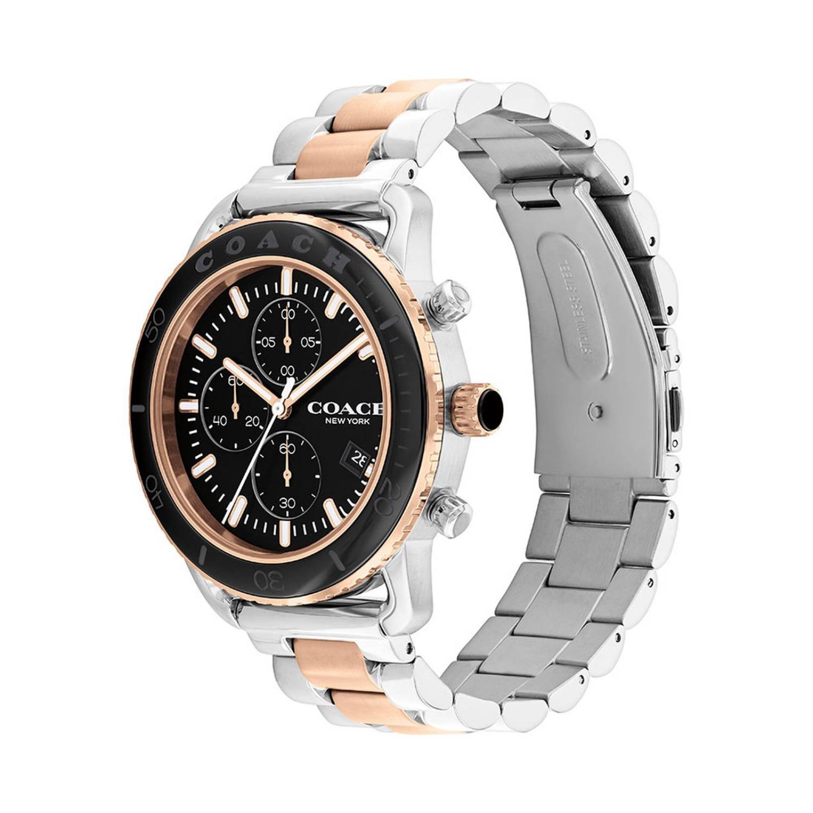 Reloj Coach Hombre Acero inoxidable 14602597 Cruiser 
