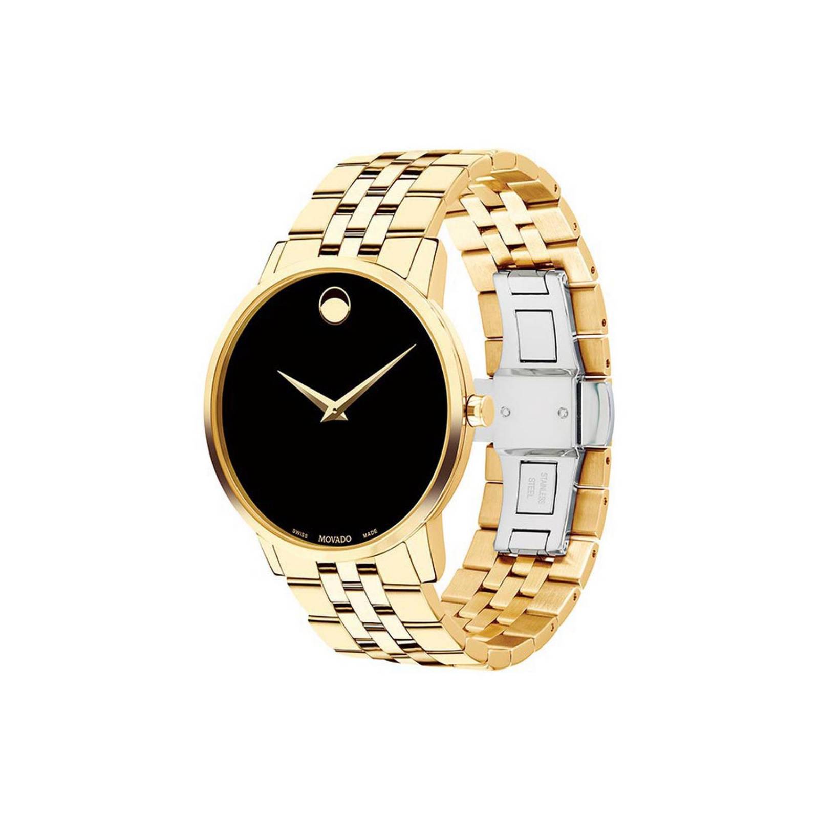 Reloj movado dorado de hombre hot sale