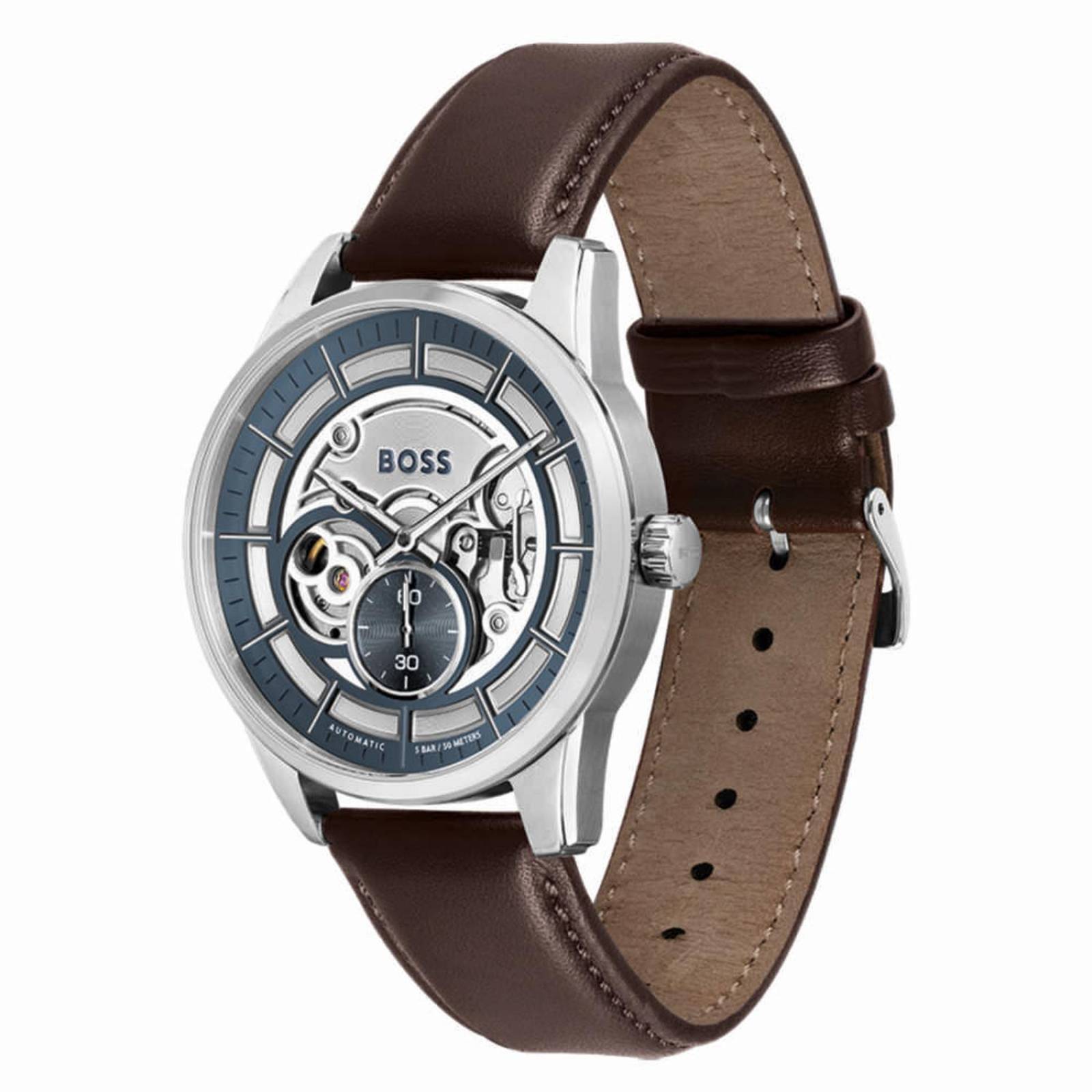 Reloj Hugo Boss Hombre Cuero 1513944 Sophio