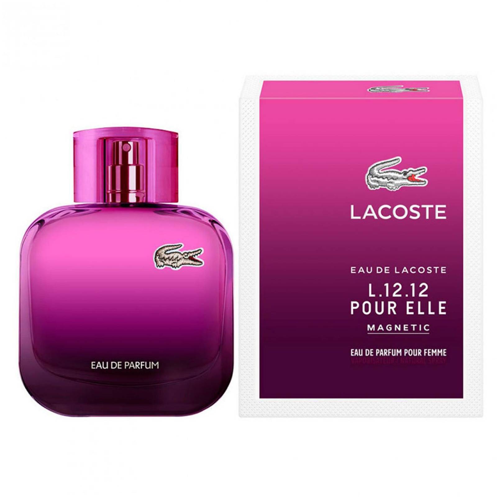 Lacoste L.12.12 Magnetic 80ml Eau de Parfum Para Mujer 
