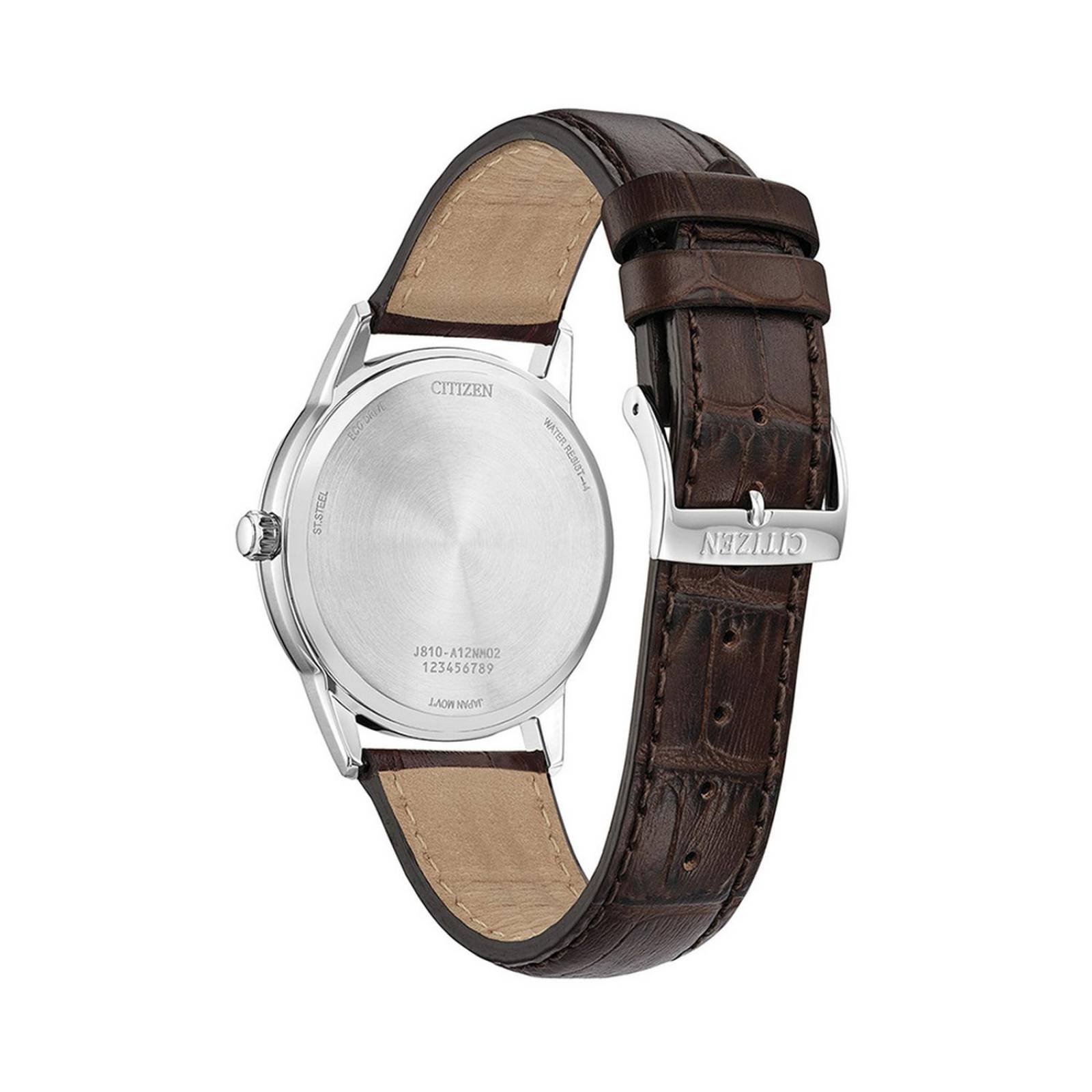 Citizen Citizen Horloge AW1780-17L Staal Eco-Drive 30m Waterdicht met Zwarte Leren Horlogeband 40mm | SALE € 132,05 (5% Korting Citizen Citizen Horloge AW1780-17L Staal Eco-Drive 30m Waterdicht met Zwarte Leren Horlogeband 40mm | SALE € 132,05 (5% Korting