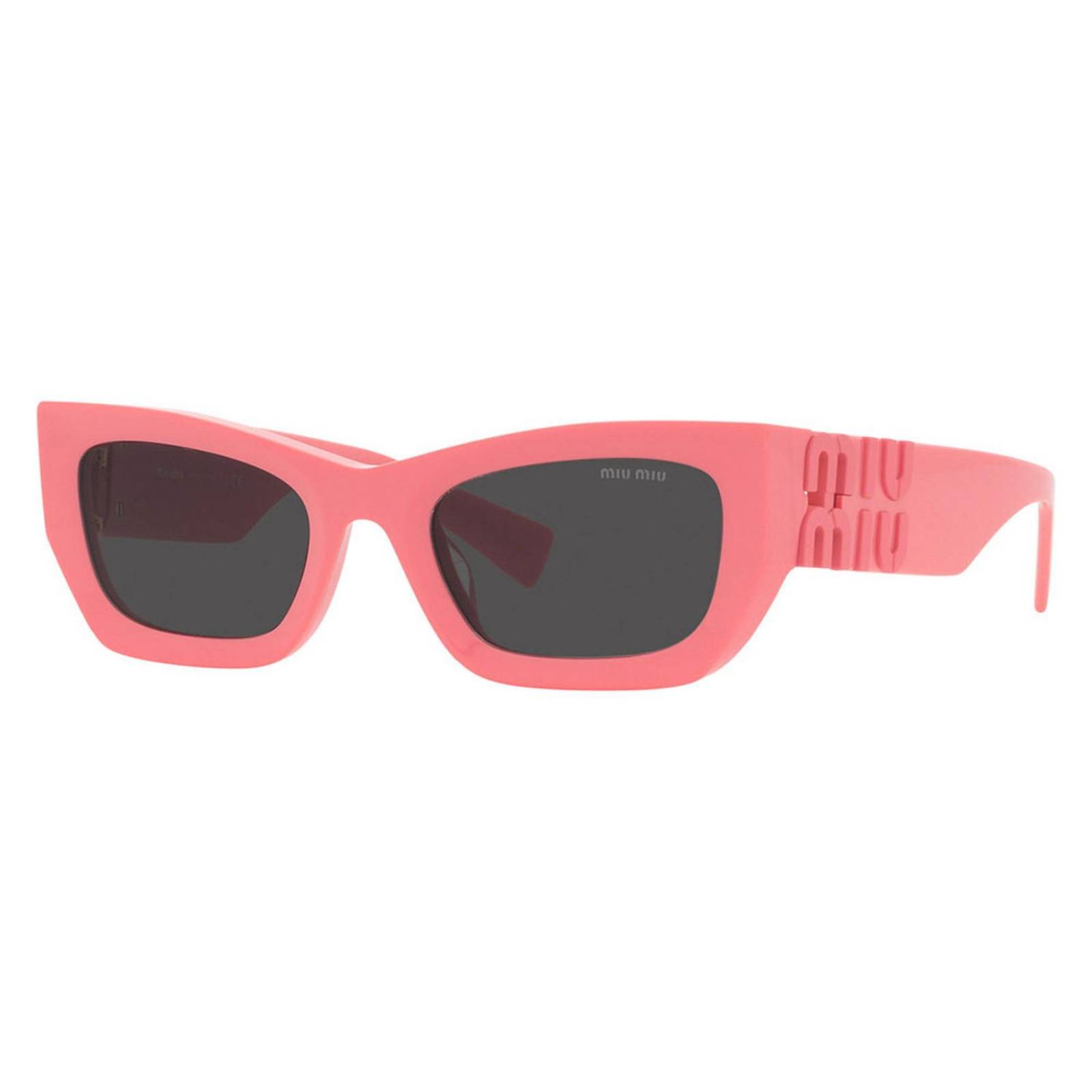 Lentes de Sol Miu Miu MU 09WS 18C5S0 Gris Para Mujer 