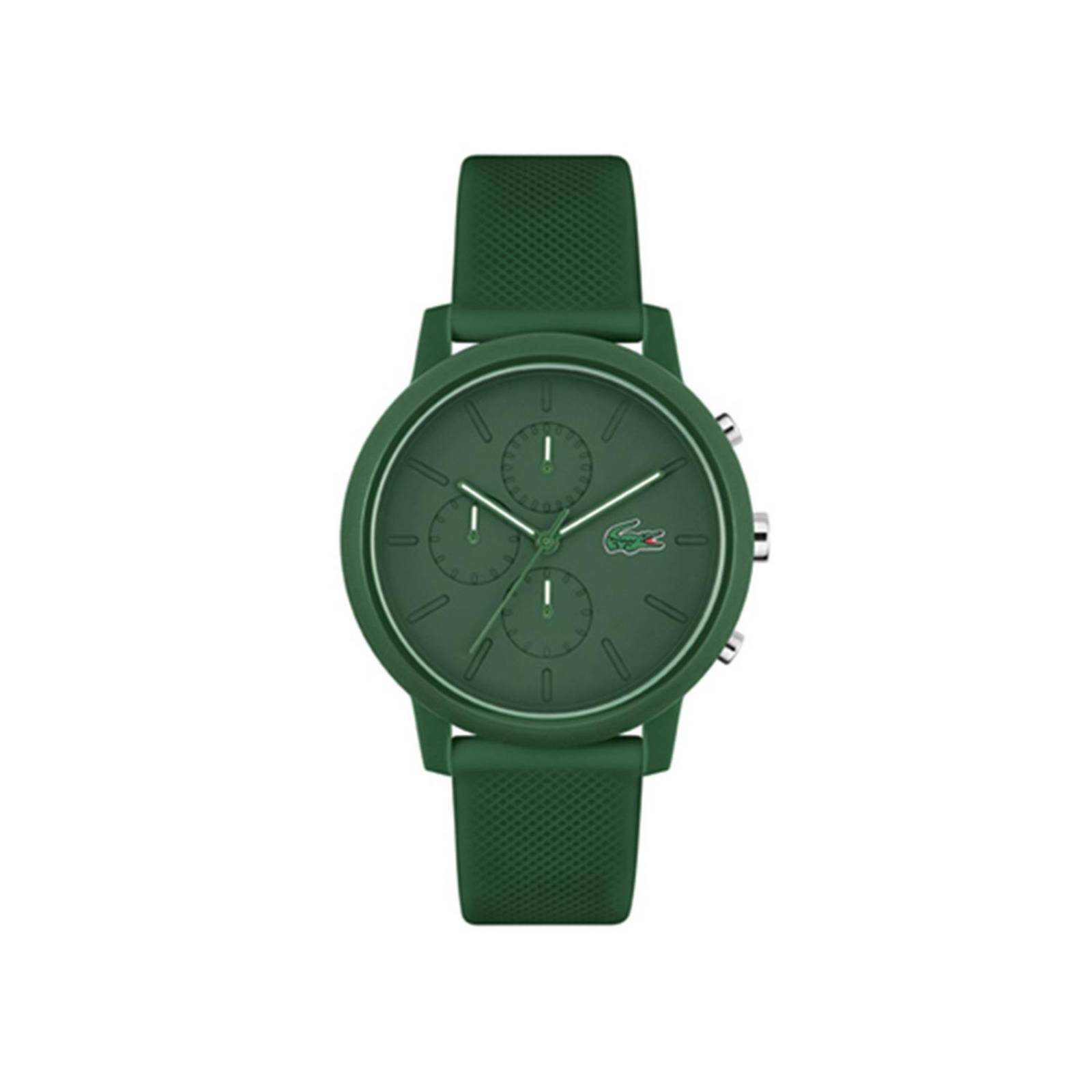 Reloj de hombre Lacoste.12.12 con correa de silicona verde