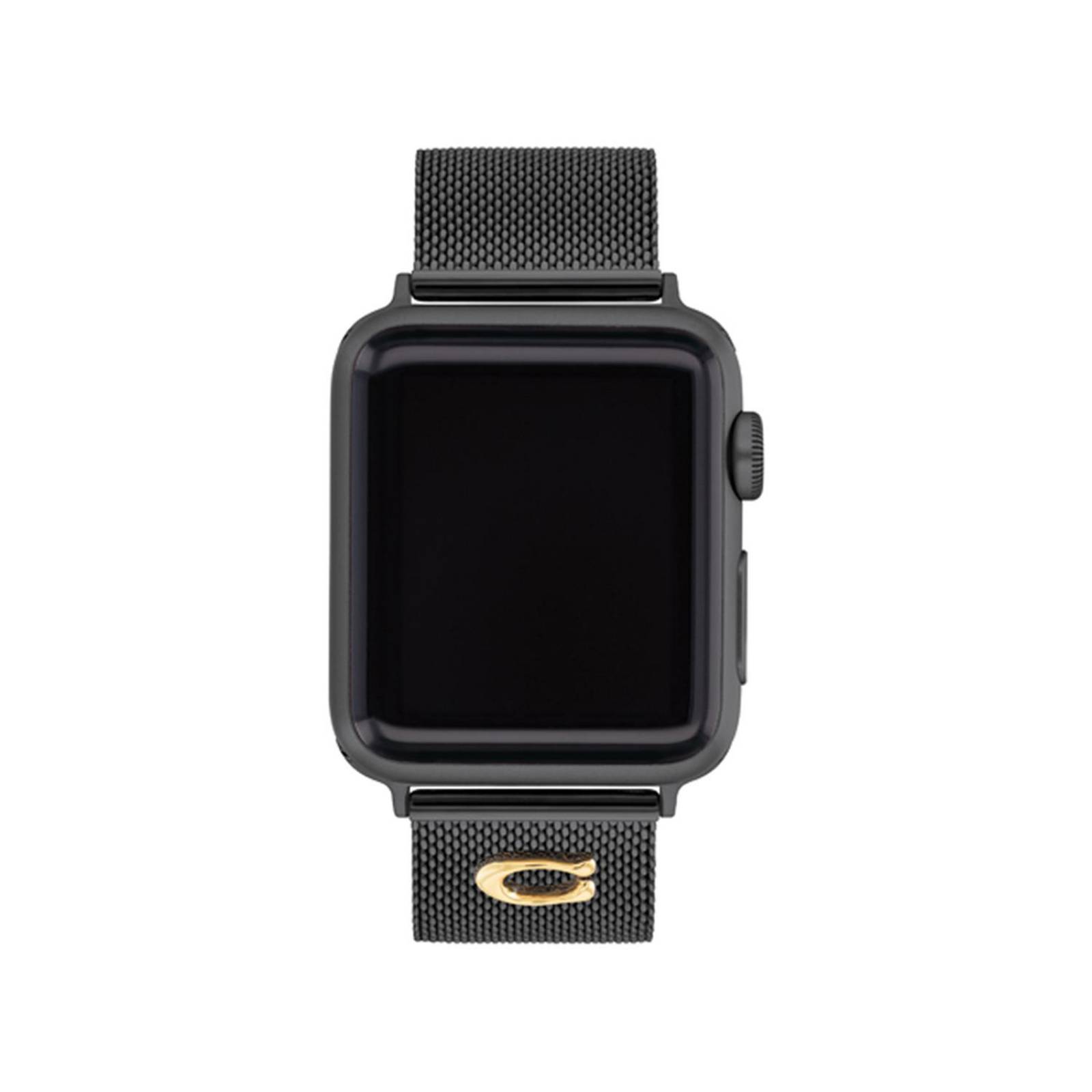 Correa Coach De Acero Apple Watch Negro 14700207 Mujer